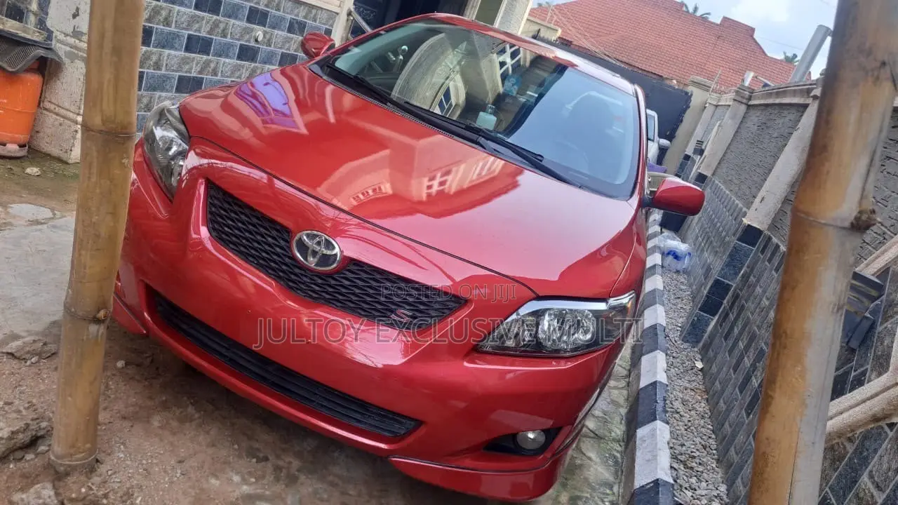 Toyota Corolla S 4dr Sedan (1.8L 4cyl 4A) 2010 Red
