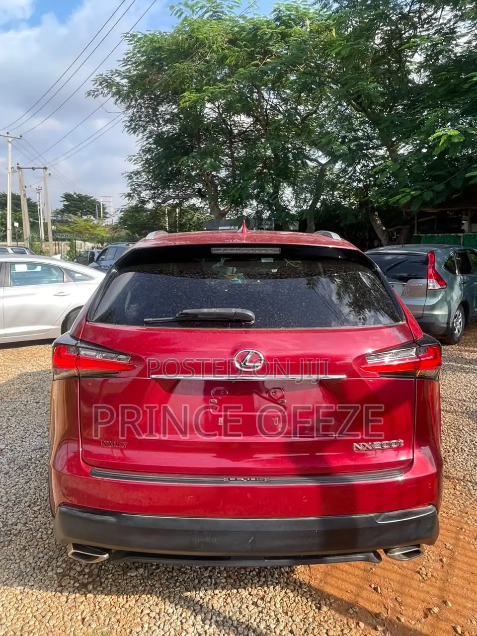 Lexus NX 200 AWD 2017 Red