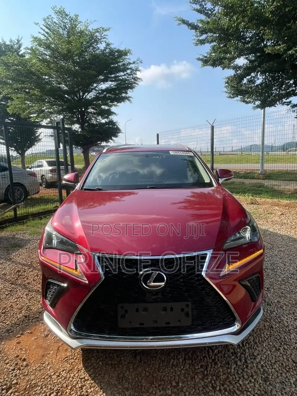 Lexus NX 200 AWD 2017 Red