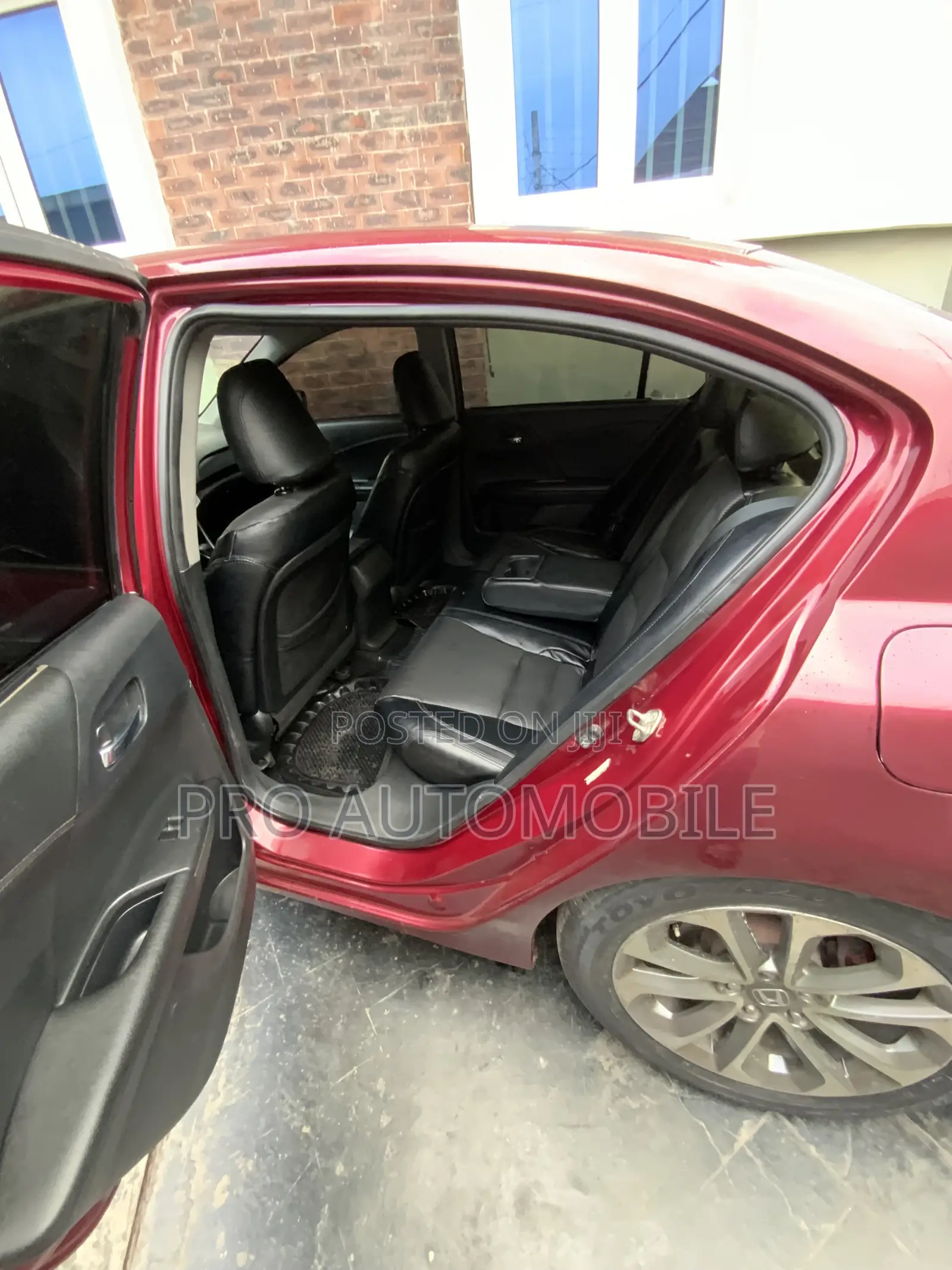 Honda Accord EX 4dr Sedan (2.4L 4cyl 6M) 2014 Red