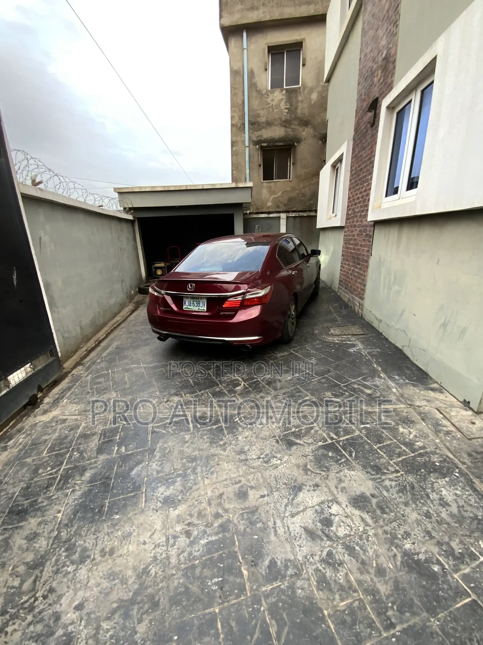 Honda Accord EX 4dr Sedan (2.4L 4cyl 6M) 2014 Red