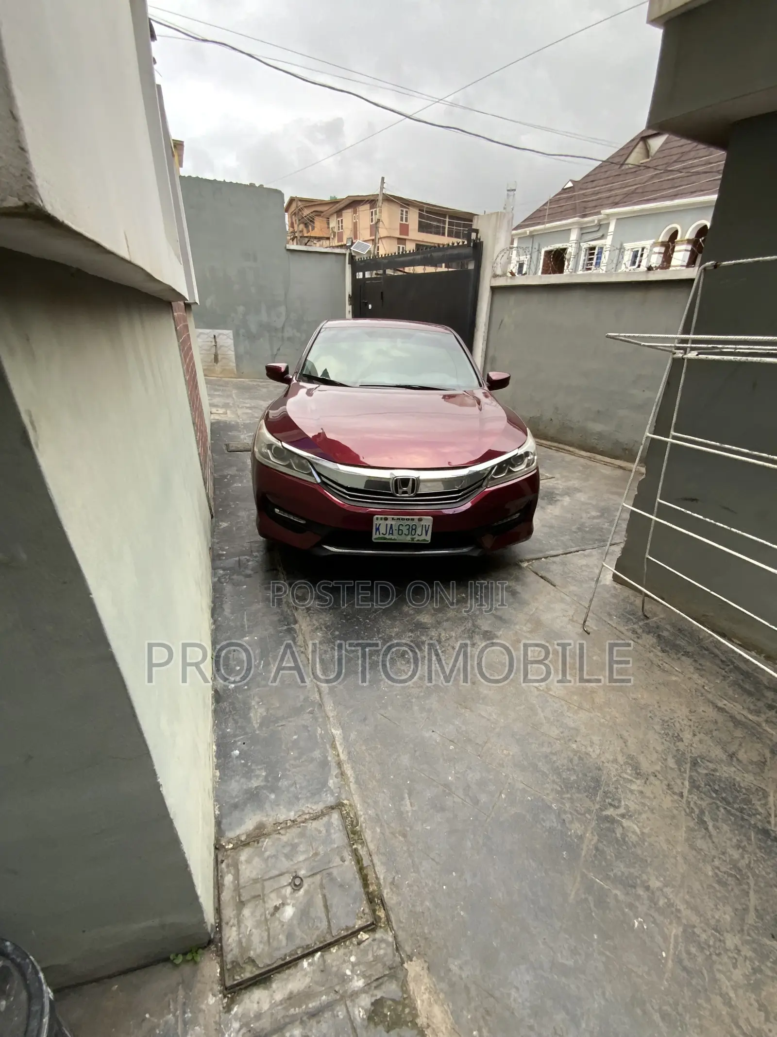 Honda Accord EX 4dr Sedan (2.4L 4cyl 6M) 2014 Red