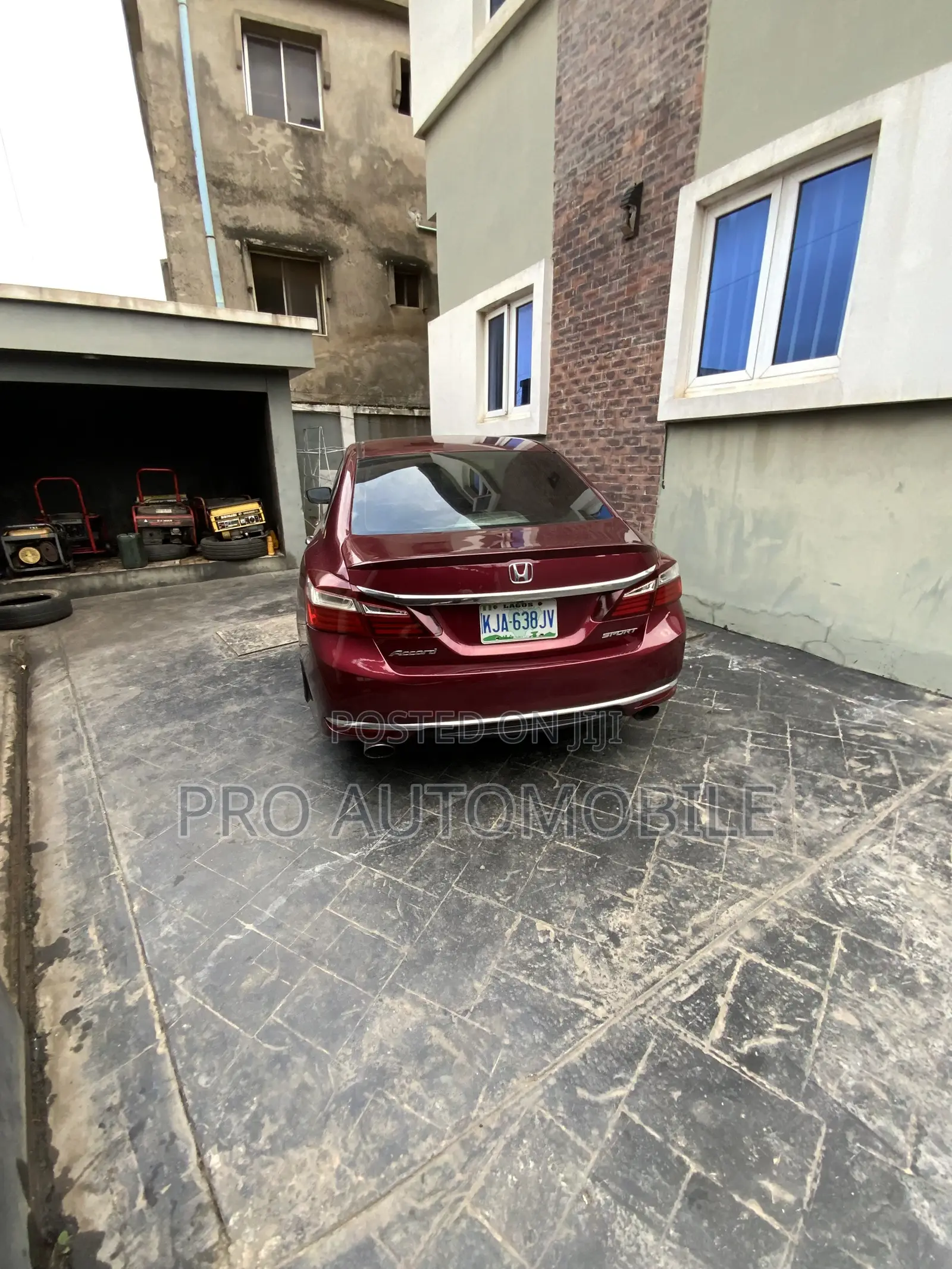 Honda Accord EX 4dr Sedan (2.4L 4cyl 6M) 2014 Red