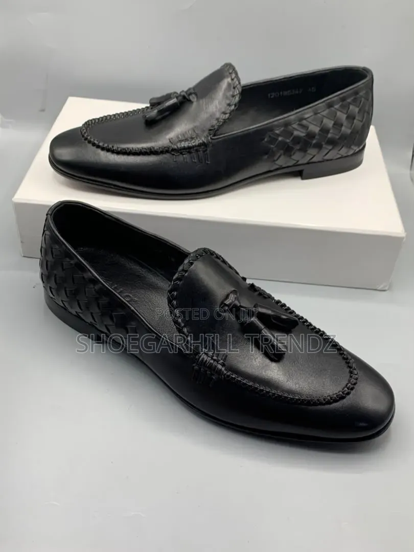Genio Tassel Shoes - Luxury Leather