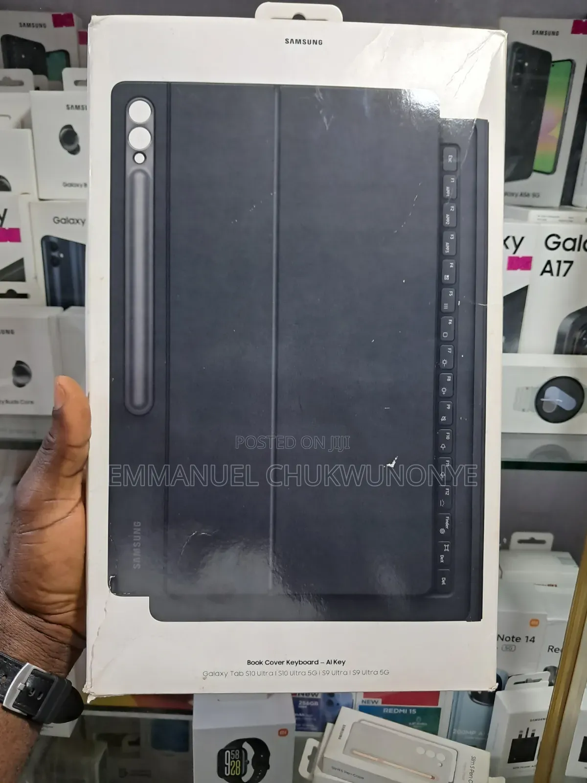 Samsung Galaxy Tab S10 Ultra Keyboard Bookcover