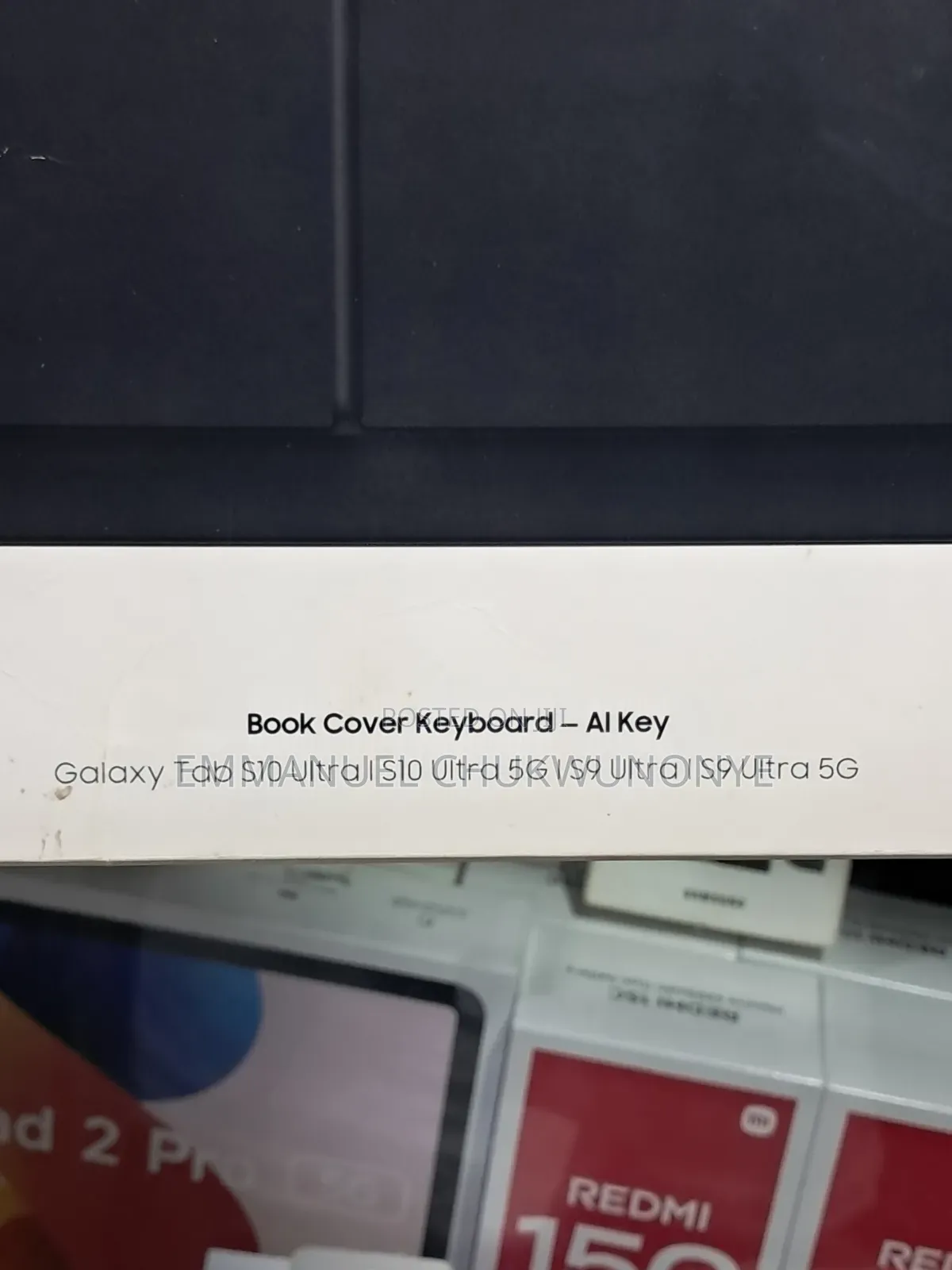 Samsung Galaxy Tab S10 Ultra Keyboard Bookcover
