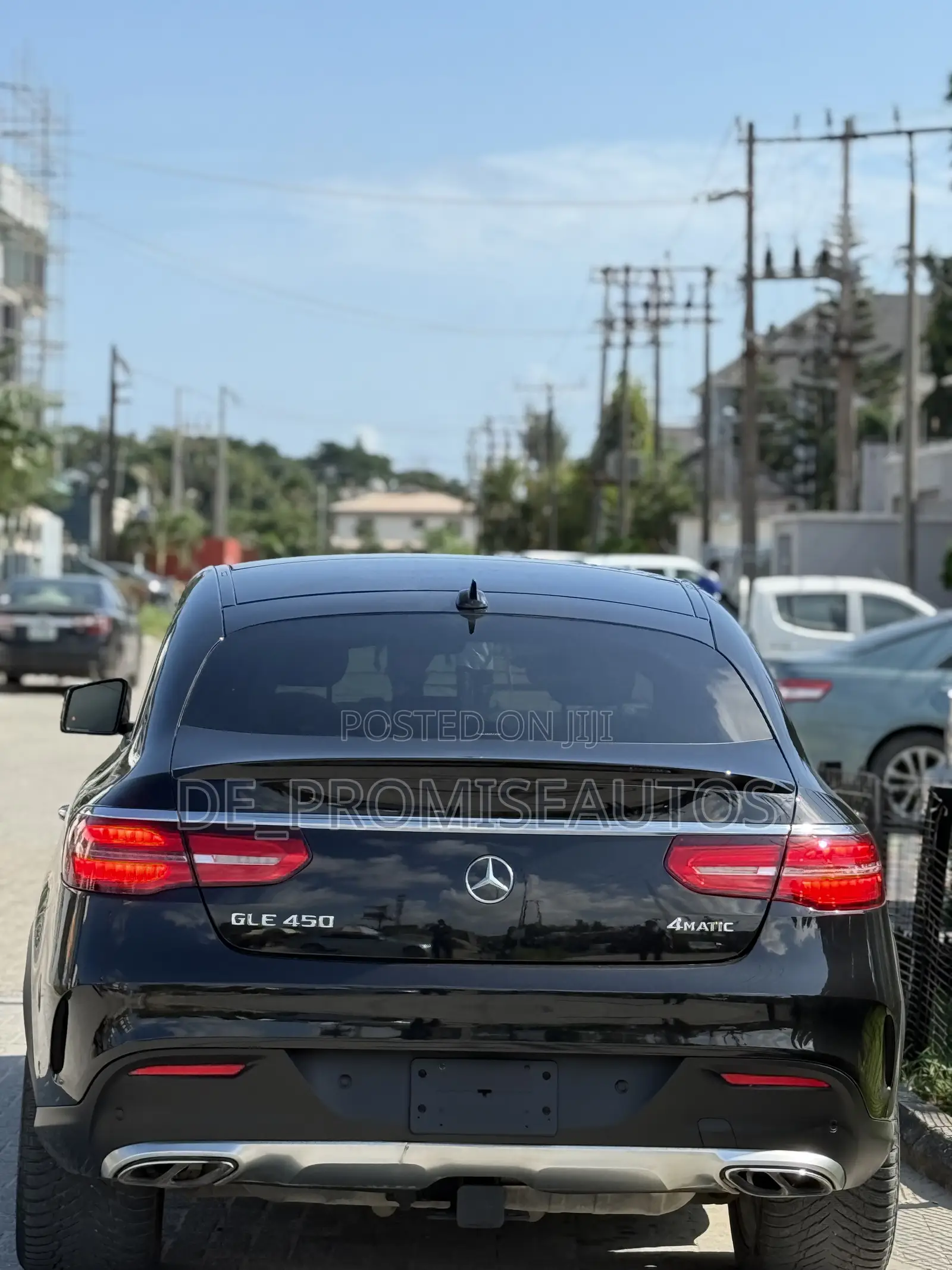 Mercedes-Benz GLE-Class 2016 Black