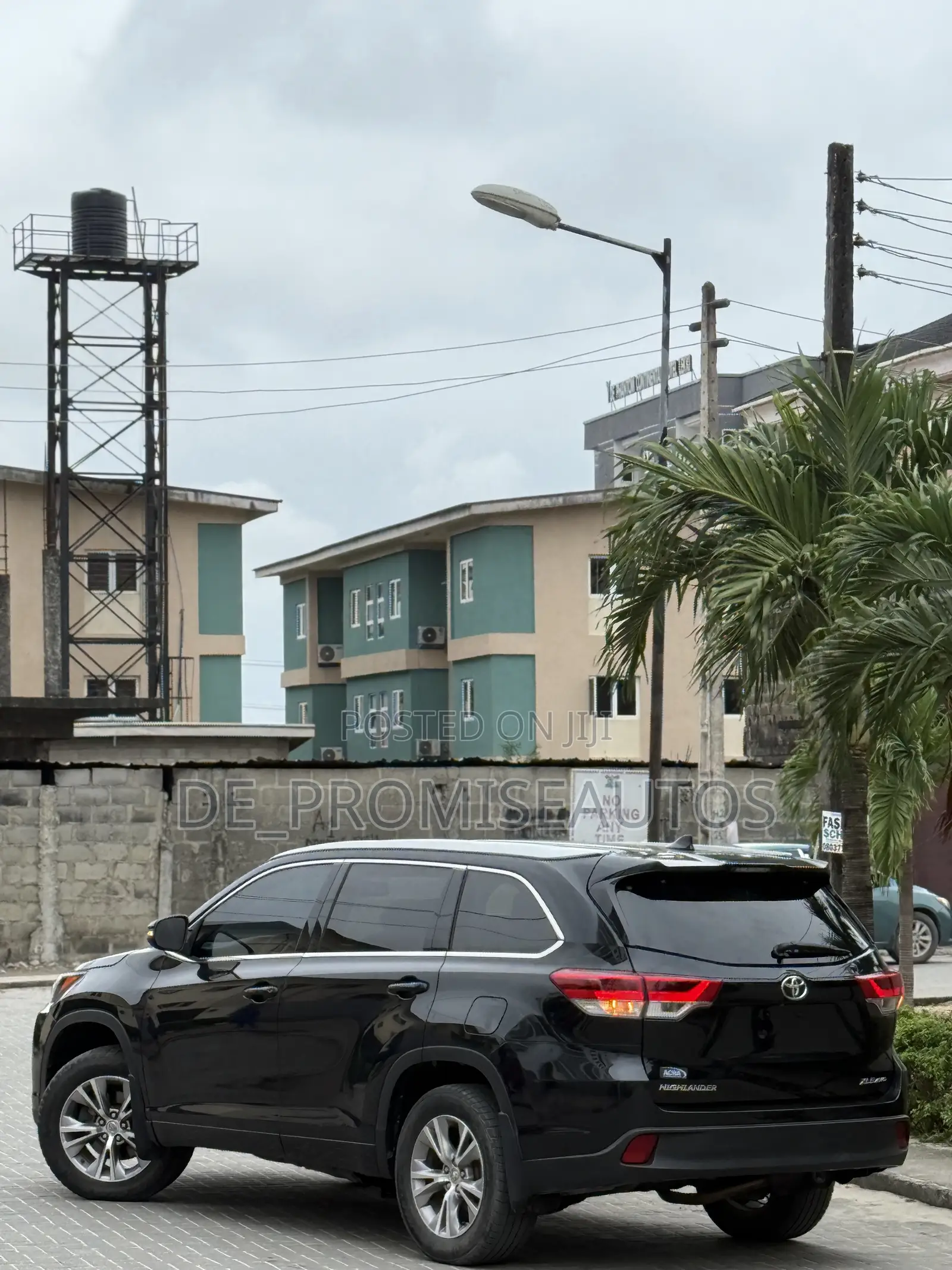 Toyota Highlander XLE 4dr SUV (3.5L 6cyl 6A) 2015 Black