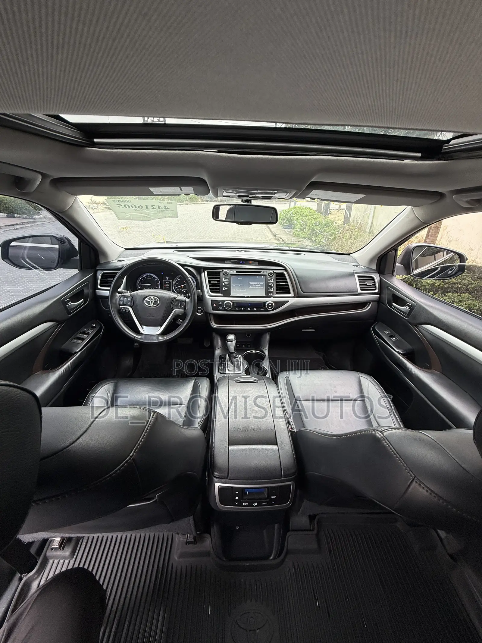 Toyota Highlander XLE 4dr SUV (3.5L 6cyl 6A) 2015 Black