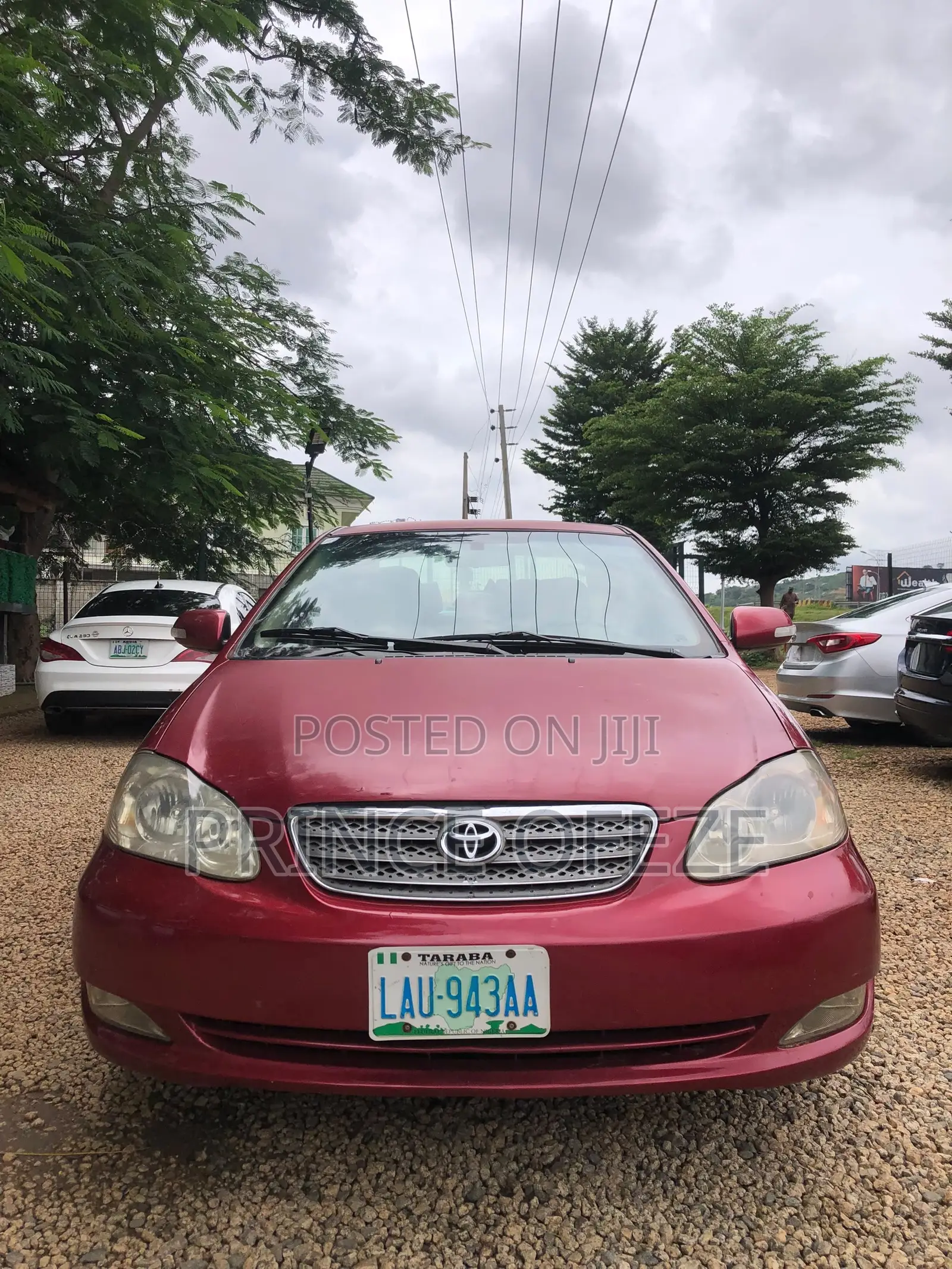 Toyota Corolla 2007 Red