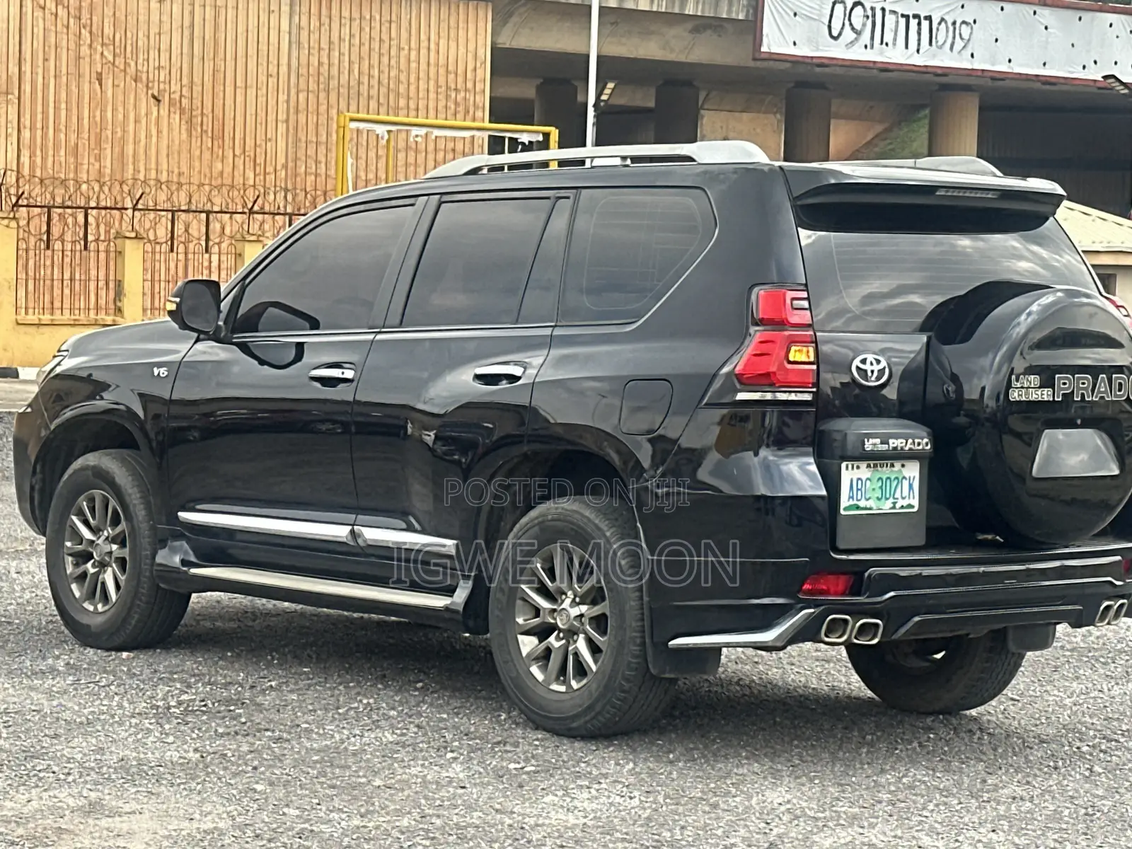 Toyota Land Cruiser Prado 4.0 Petrol TX-L 2022 Black