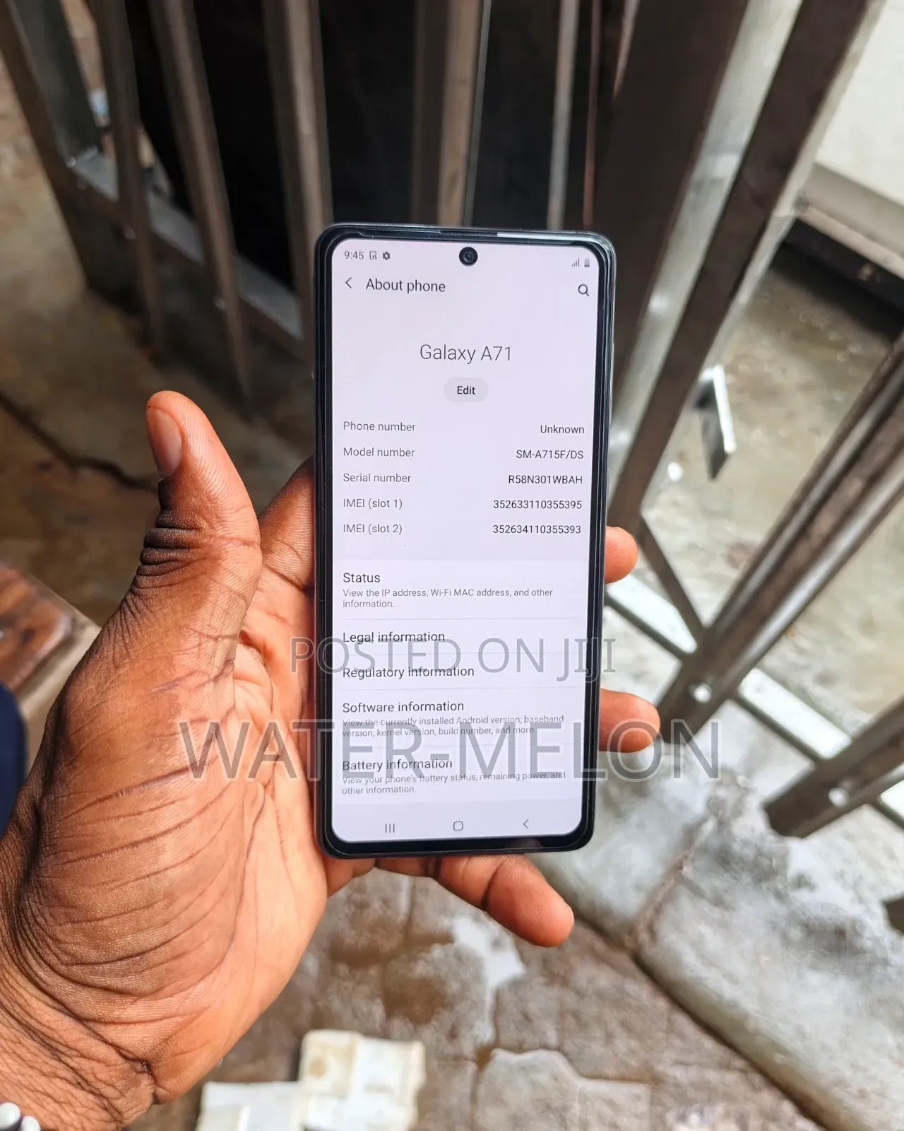 Samsung Galaxy A71 128 GB White