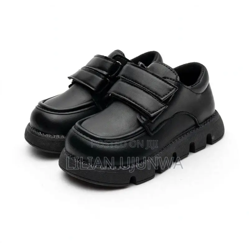 Boys School Shoes Size 32 & 34 - Model MGD-2583B - Premium Quality