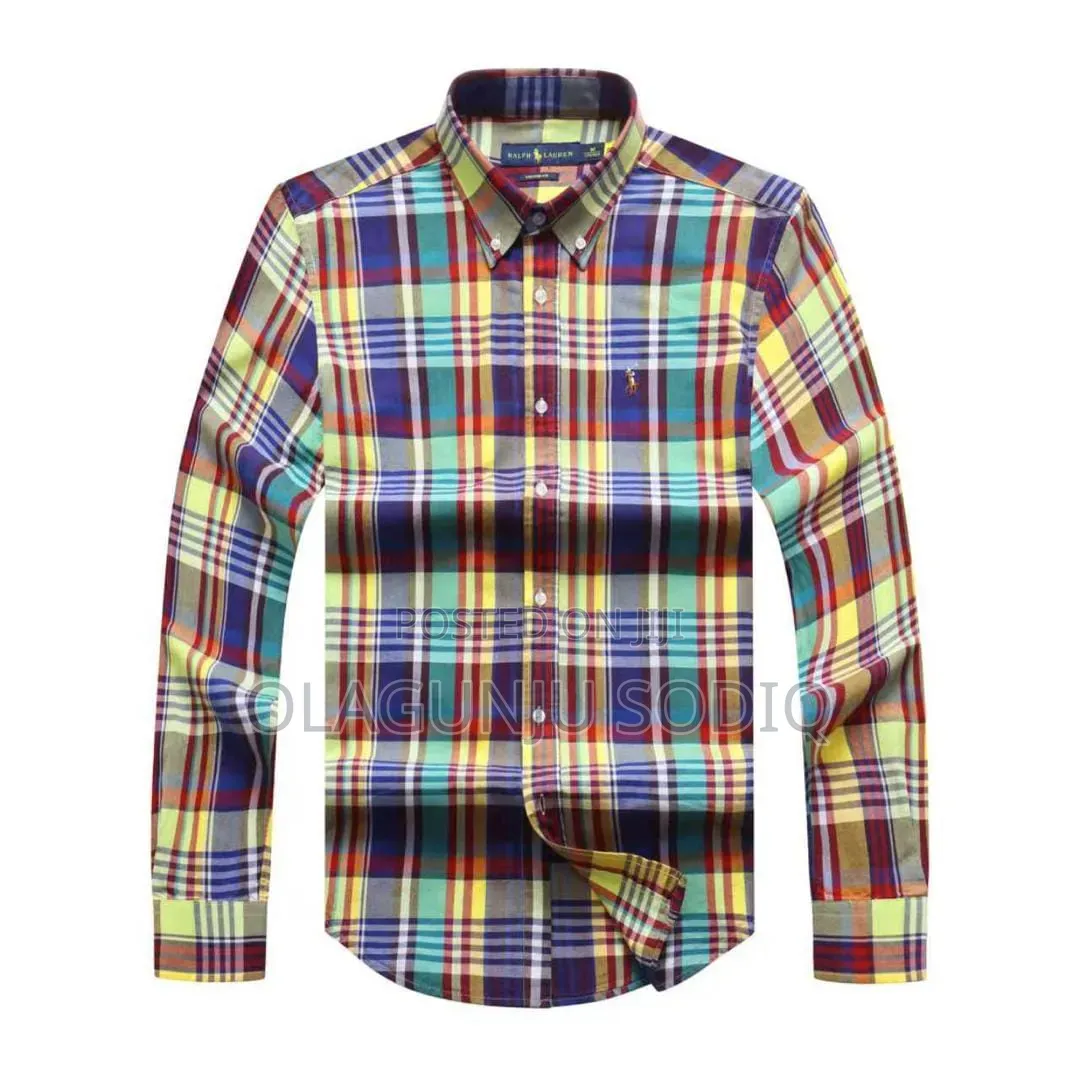 Luxury Italian Polo Ralph Lauren Cotton Shirt