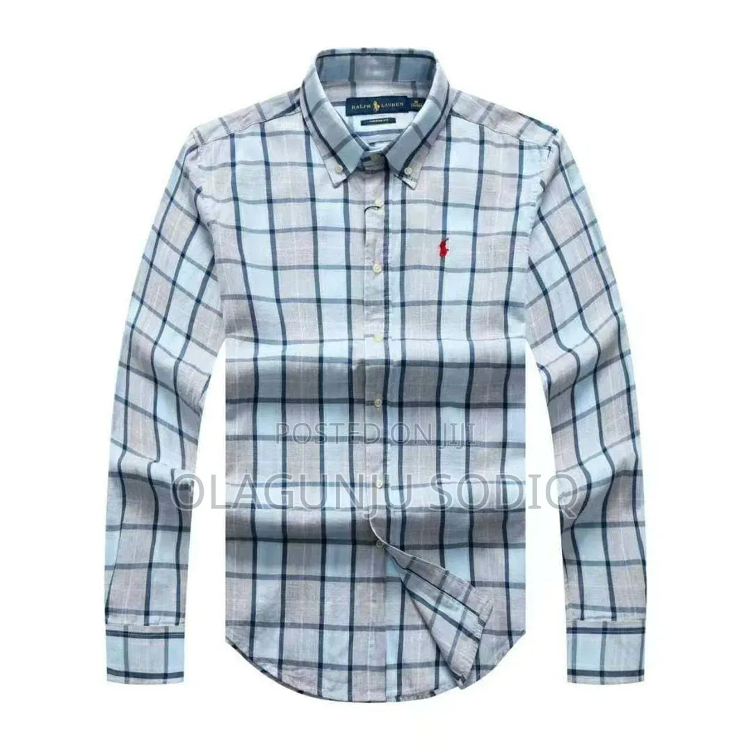 Luxury Italian Polo Ralph Lauren Cotton Shirt