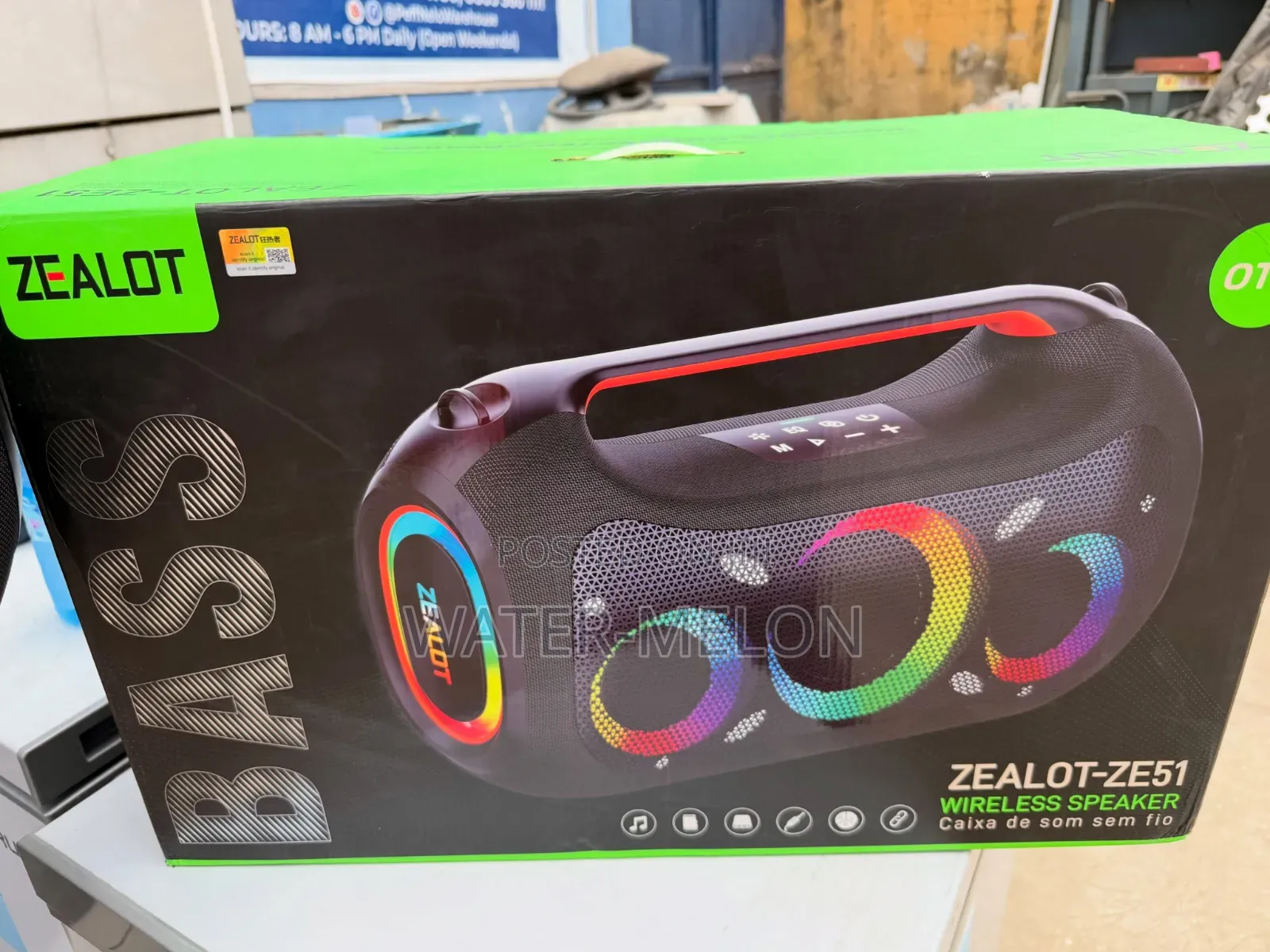 Brand New Zealot ZE-51 Wireless Speaker.