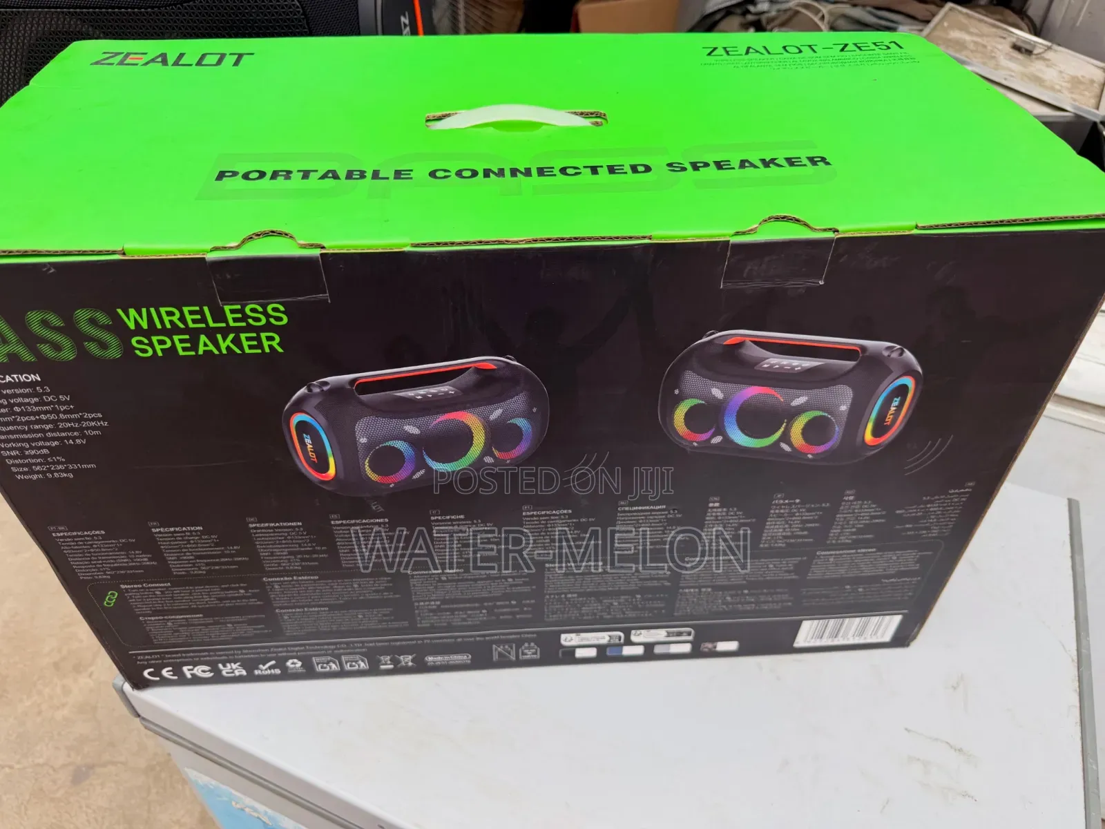 Brand New Zealot ZE-51 Wireless Speaker.