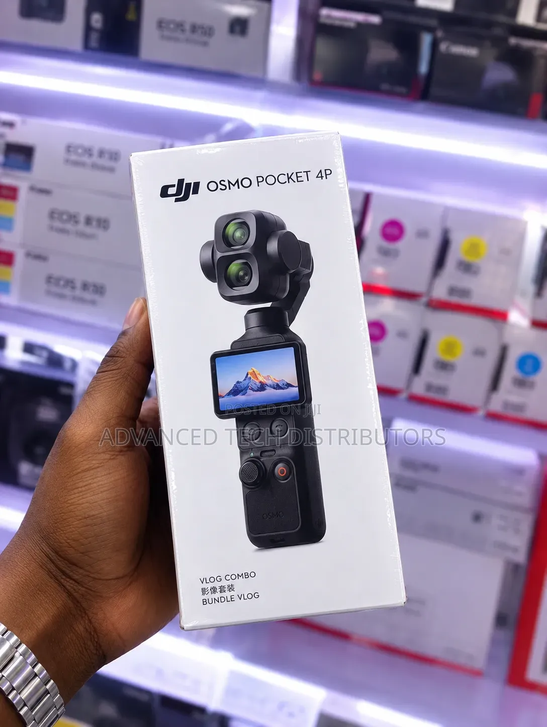 Dji Osmo Pocket 4p Vlog Combo