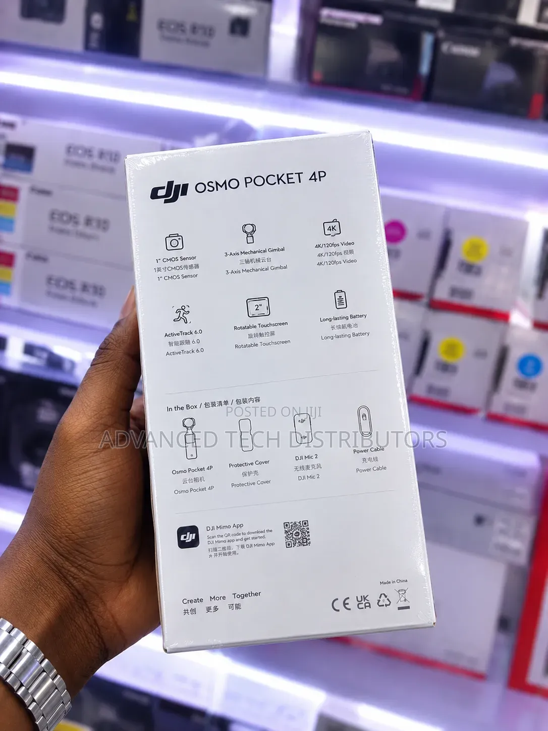 Dji Osmo Pocket 4p Vlog Combo