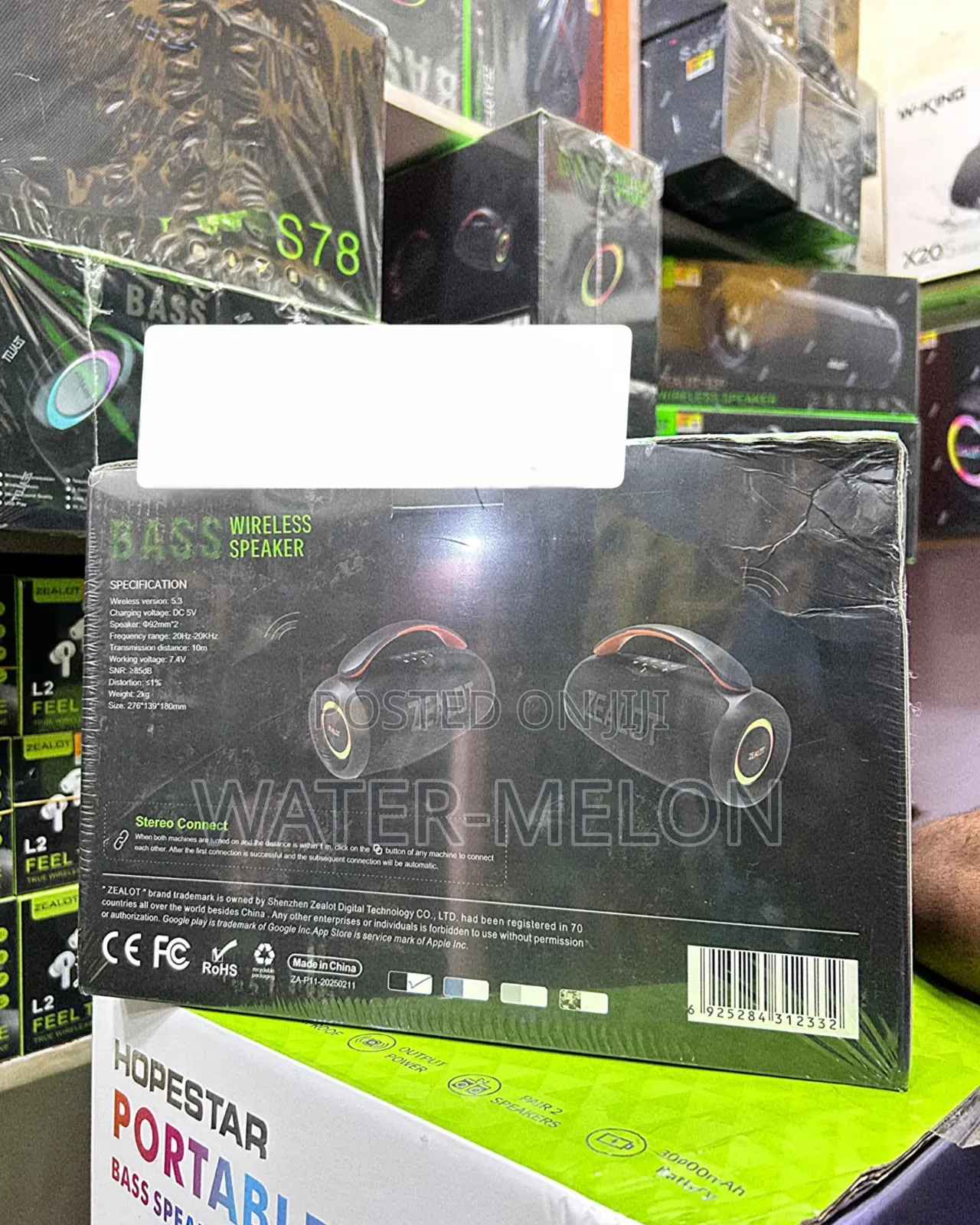 Brand New Zealot P-11 Bluetooth Speaker.