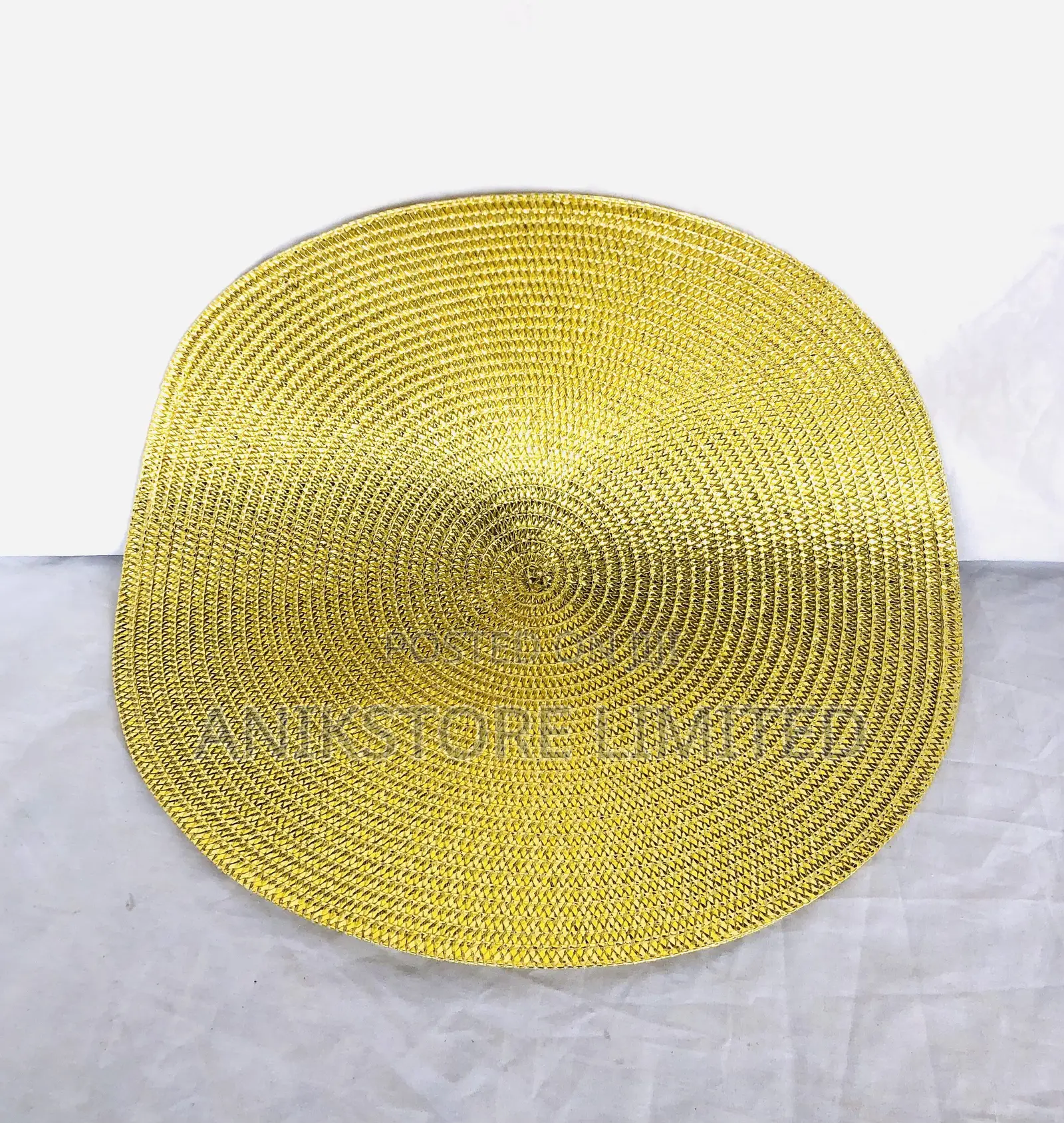 Plastic Placemat (0771 Gold)