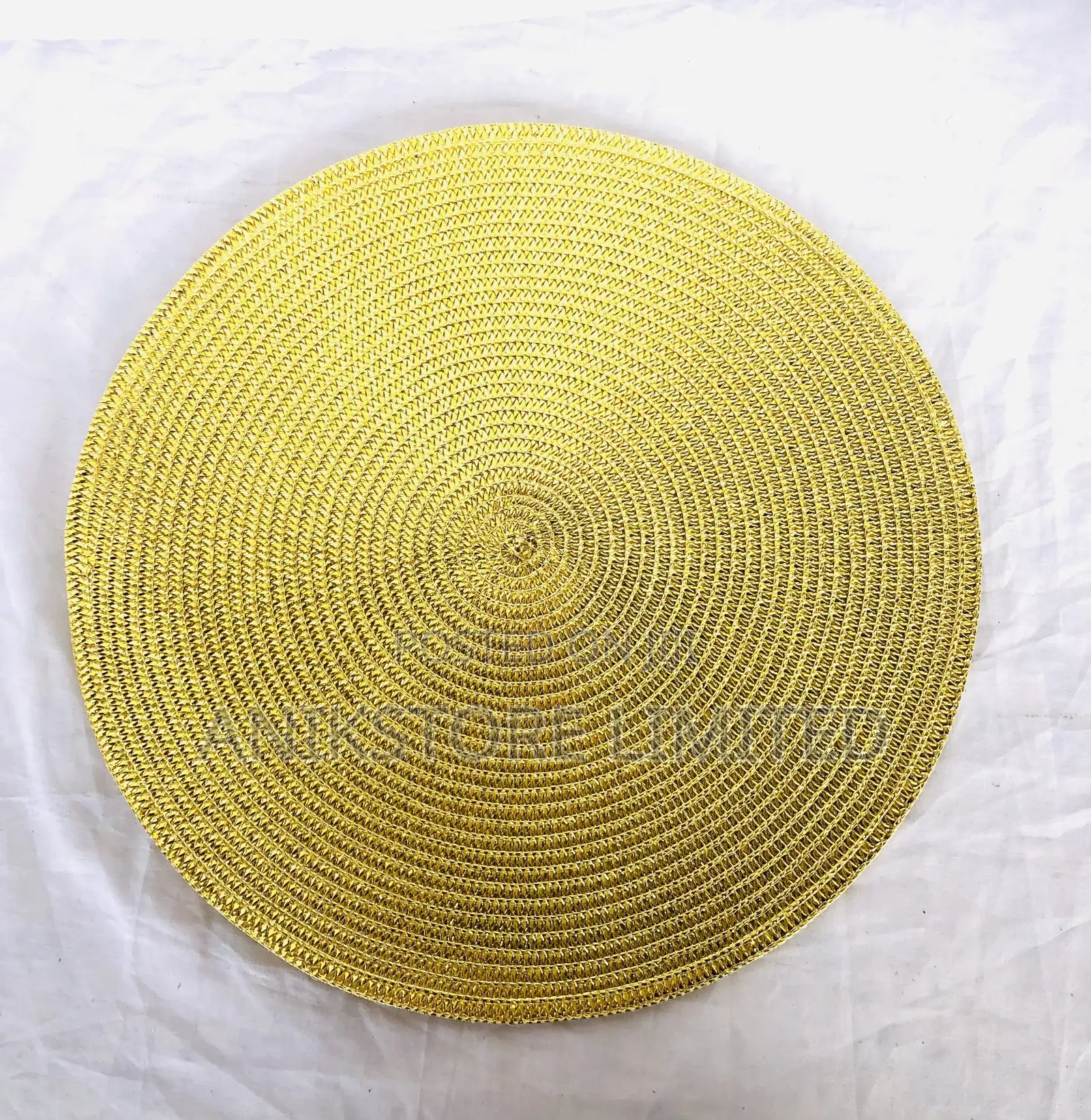 Plastic Placemat (0771 Gold)