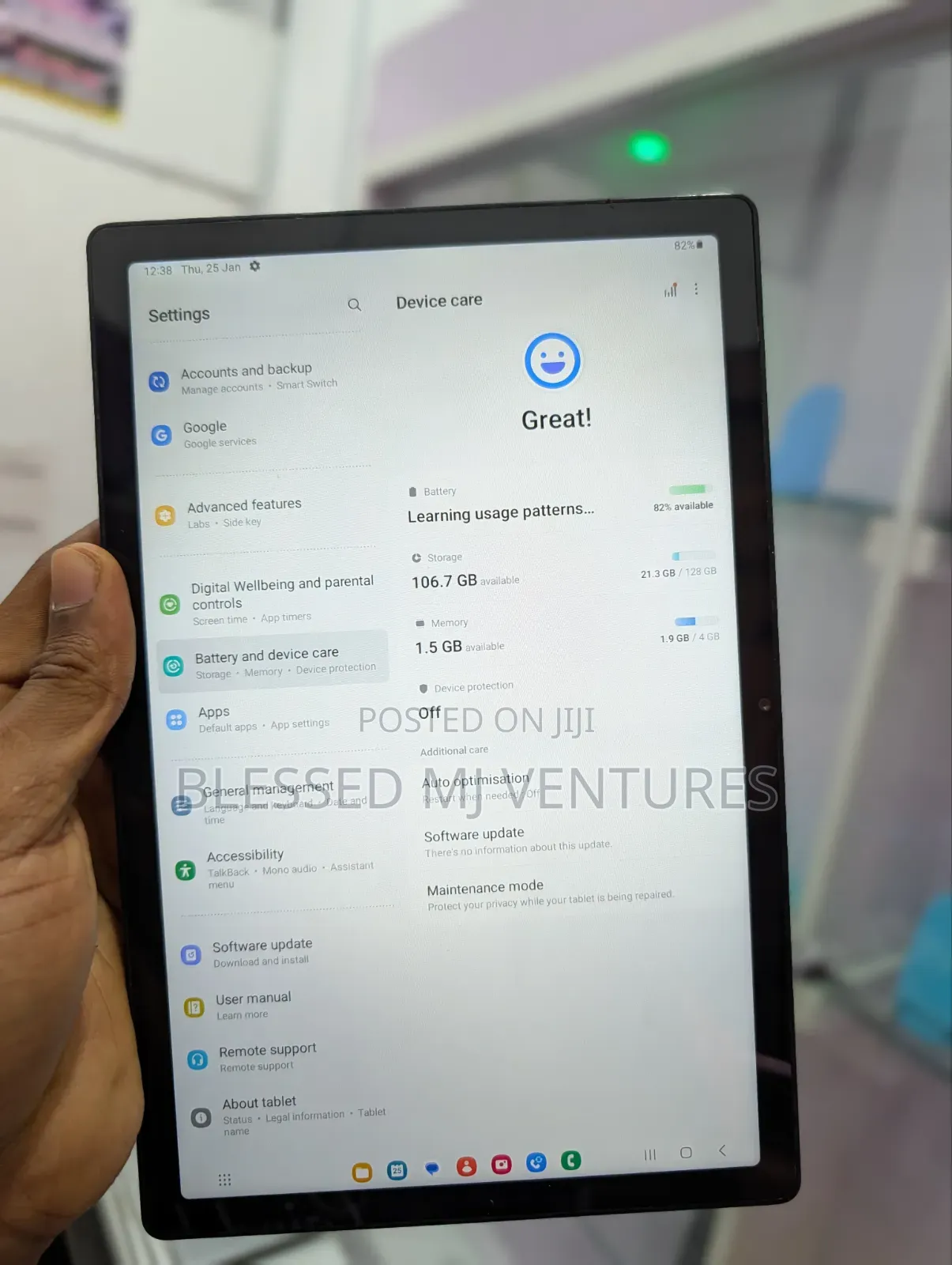 Samsung Galaxy Tab A8 10.5 2021 128 GB Black