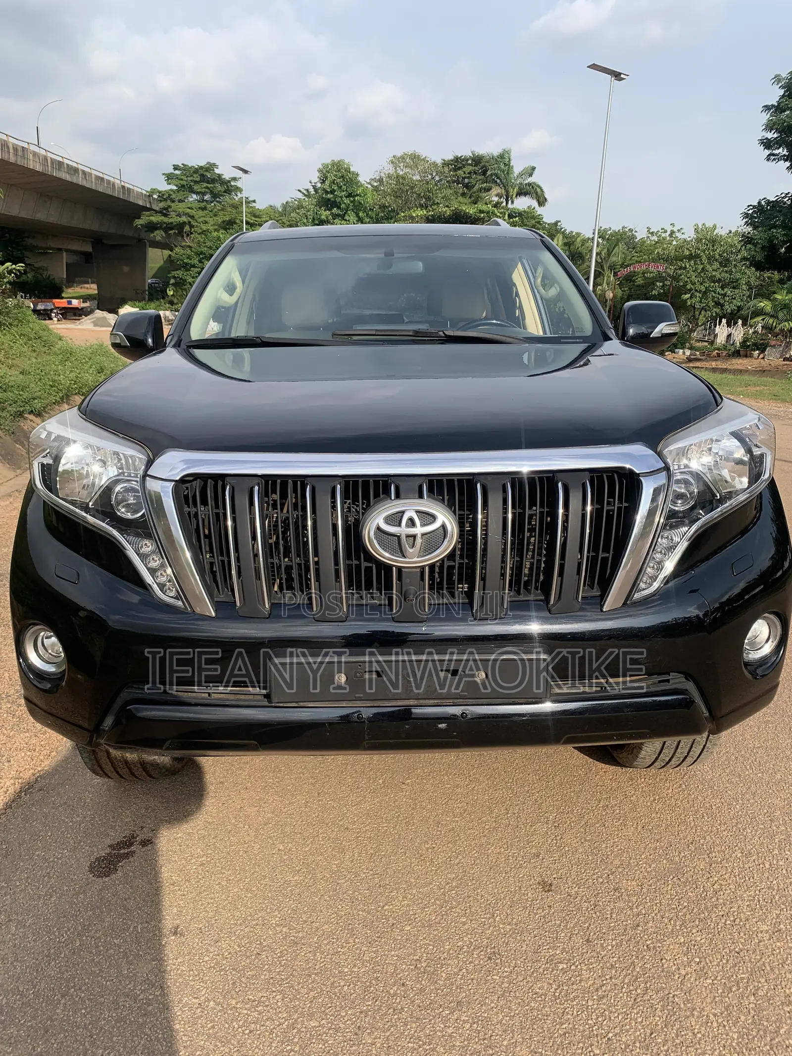 Toyota Land Cruiser Prado 2015 Black