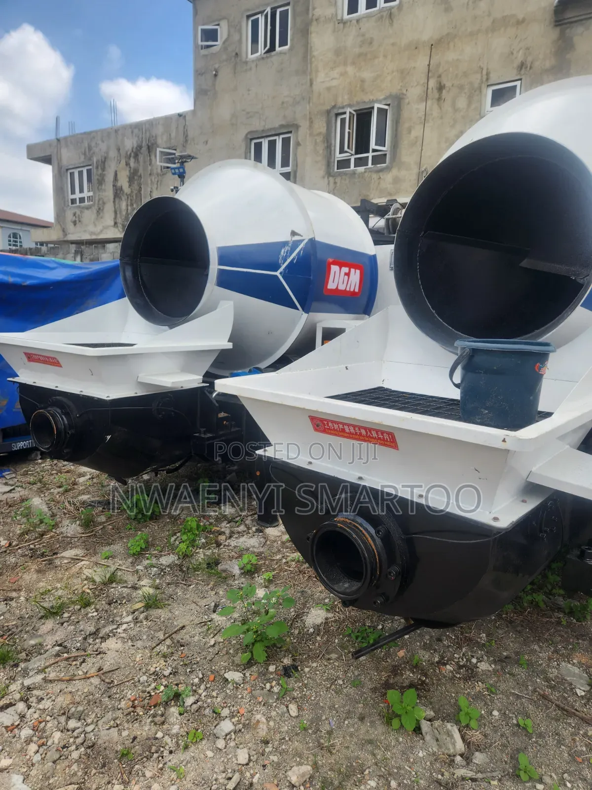 Concrete Mixer With Pump 50cubic and 100meters Pipe