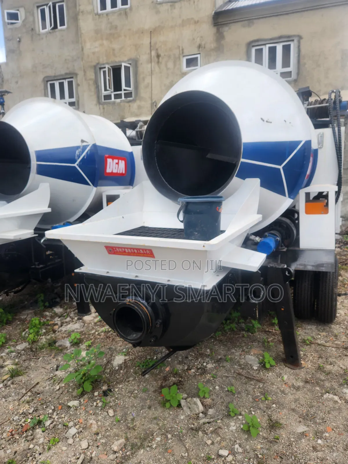 Concrete Mixer With Pump 50cubic and 100meters Pipe