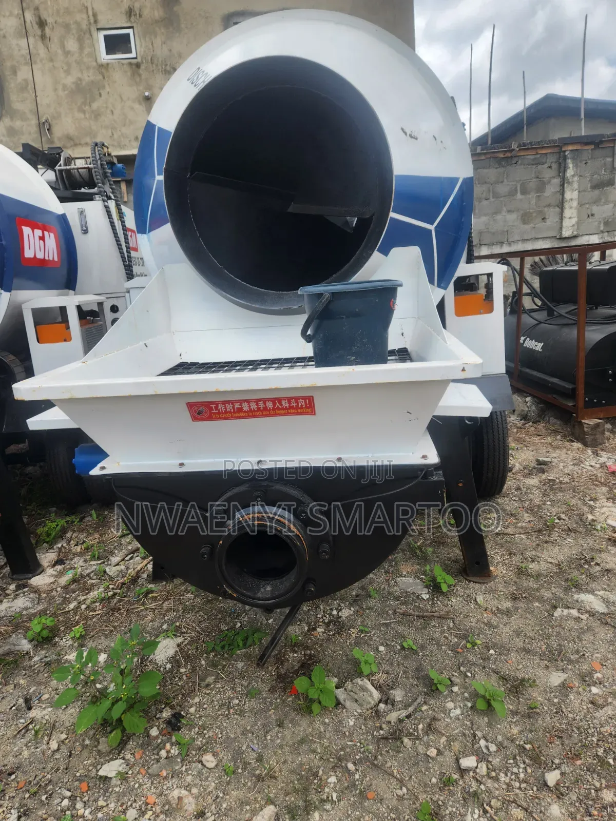 Concrete Mixer With Pump 50cubic and 100meters Pipe