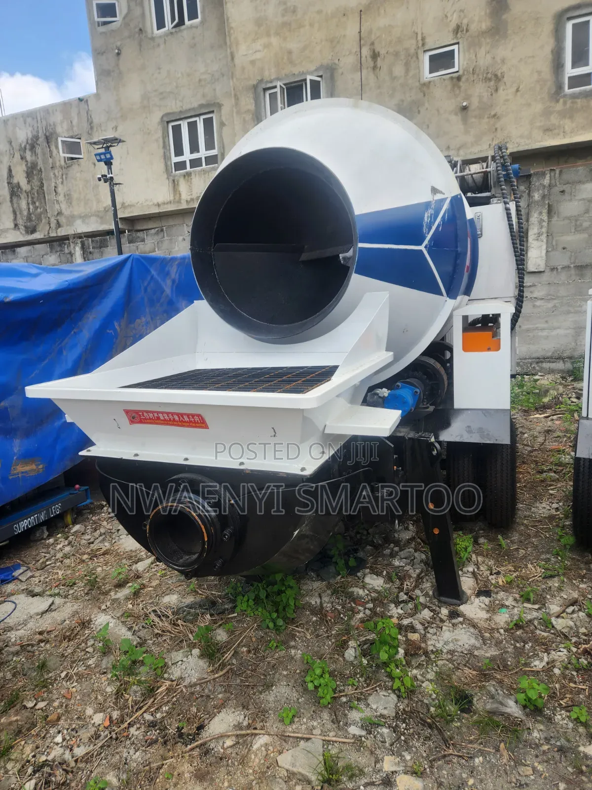 Concrete Mixer With Pump 50cubic and 100meters Pipe