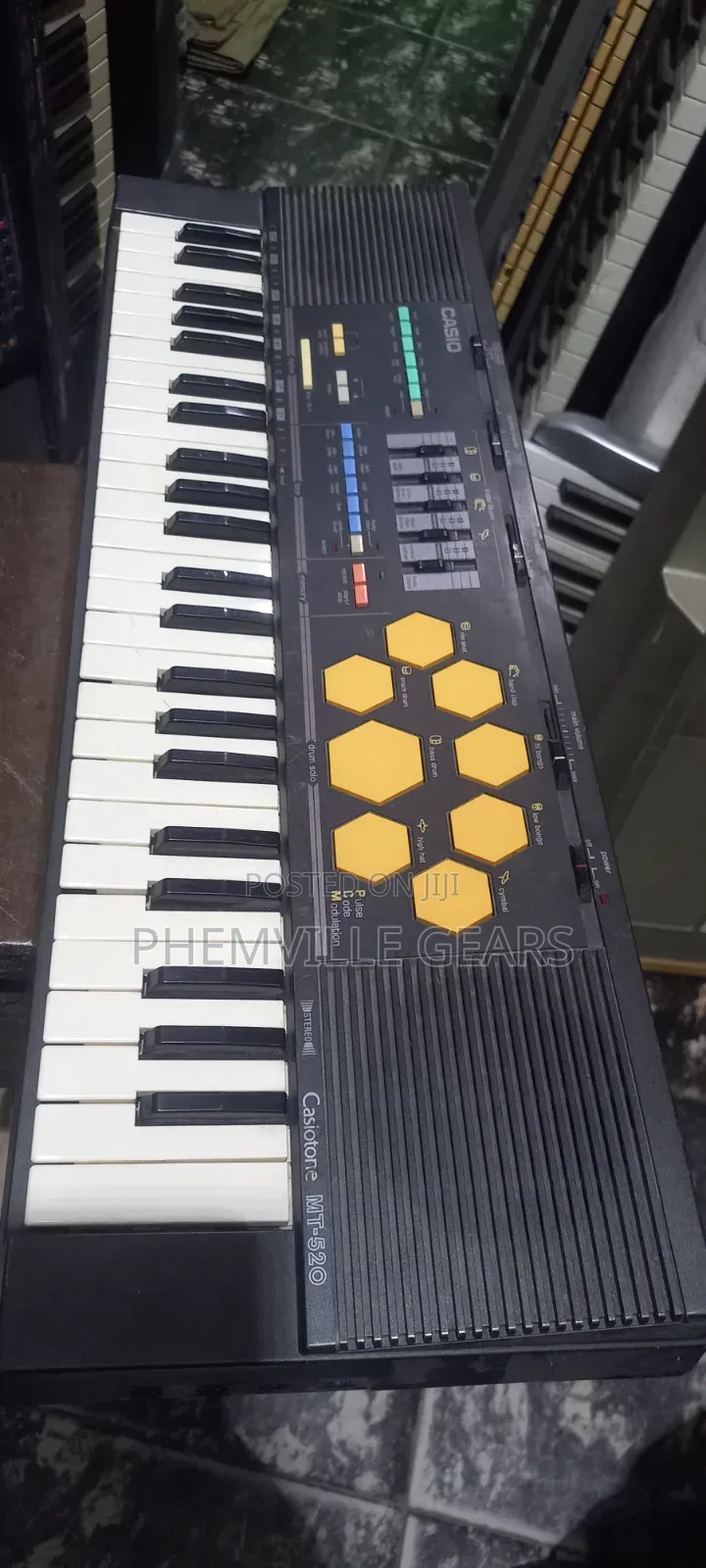 Uk Used Casitone Mt 520 Children Piano