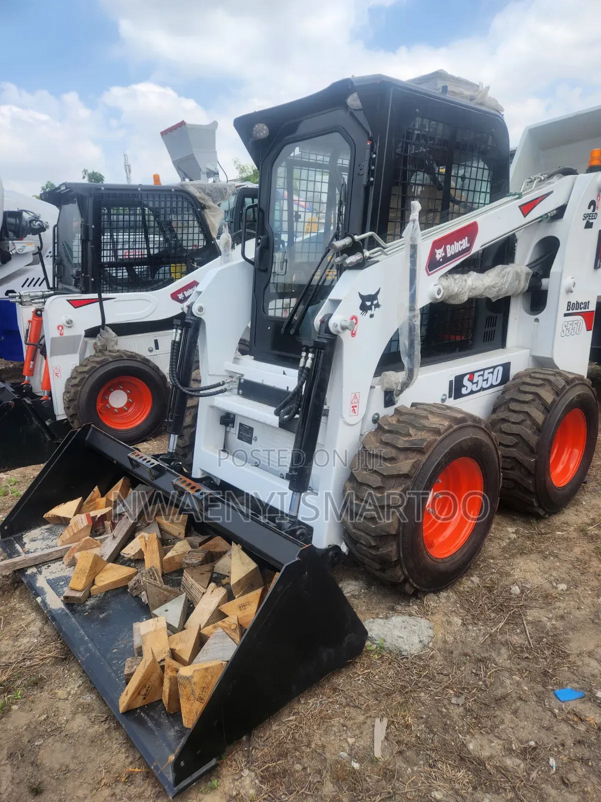 Construction Bobcat Loader Machine