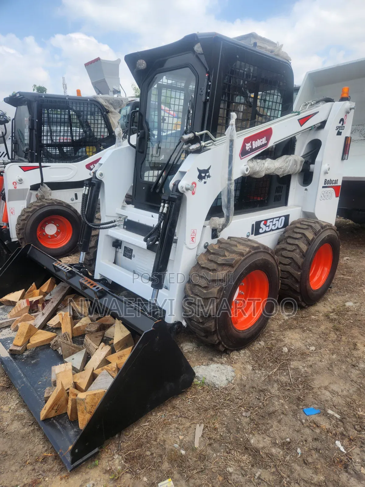 Construction Bobcat Loader Machine