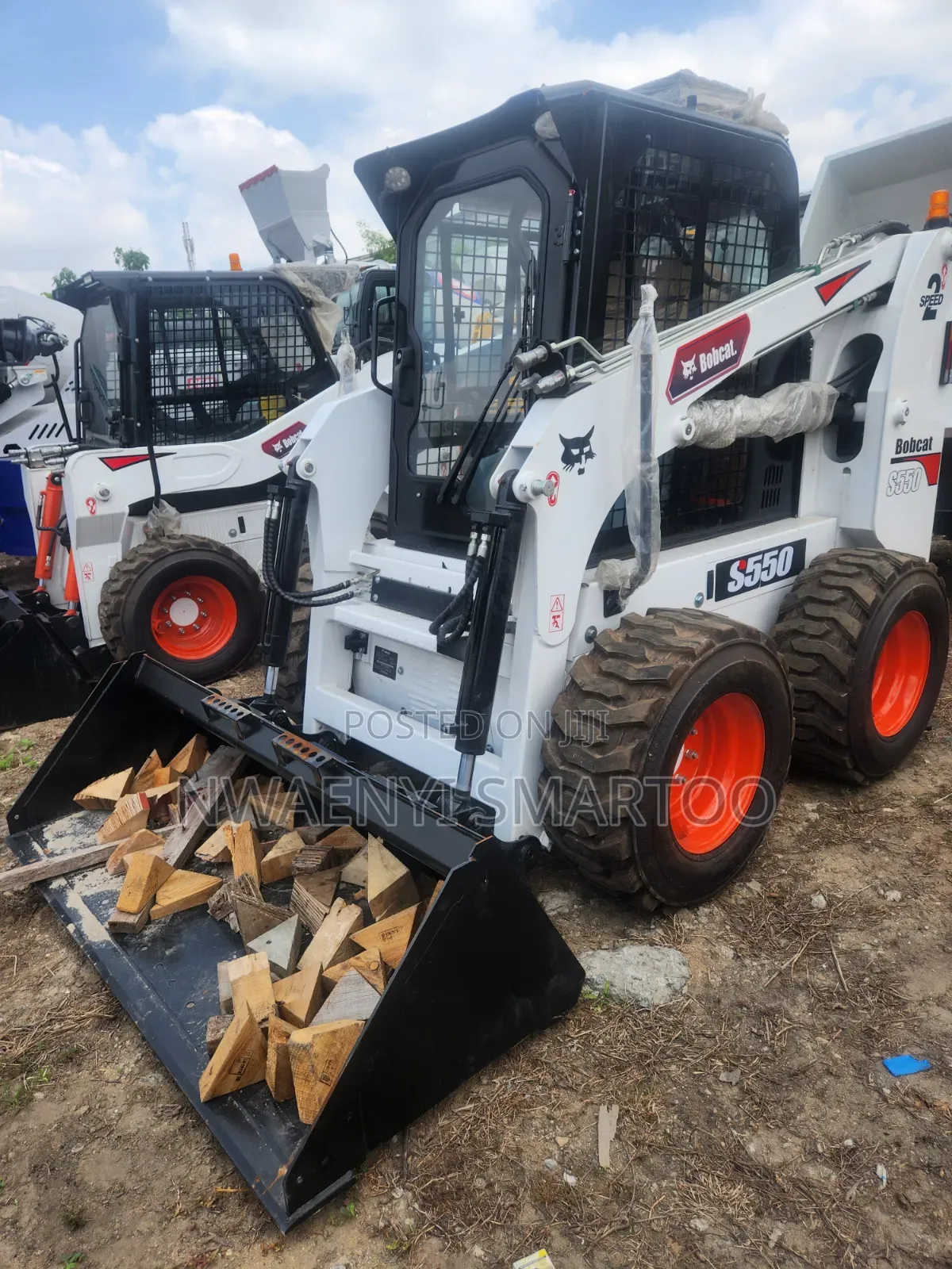 Construction Bobcat Loader Machine