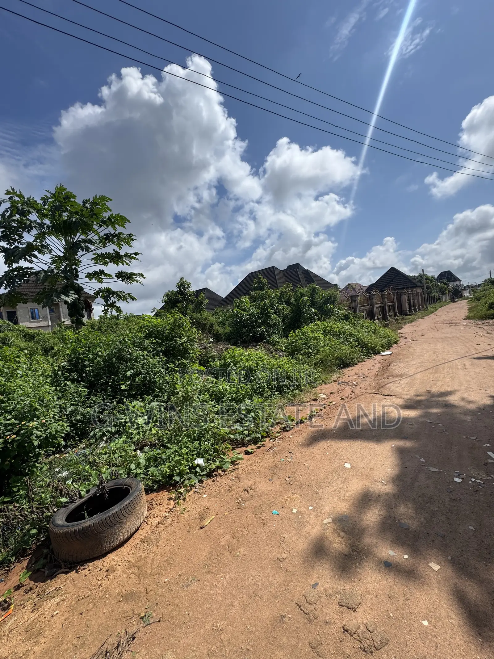 Half Plot of Land 50x100ft for Sale