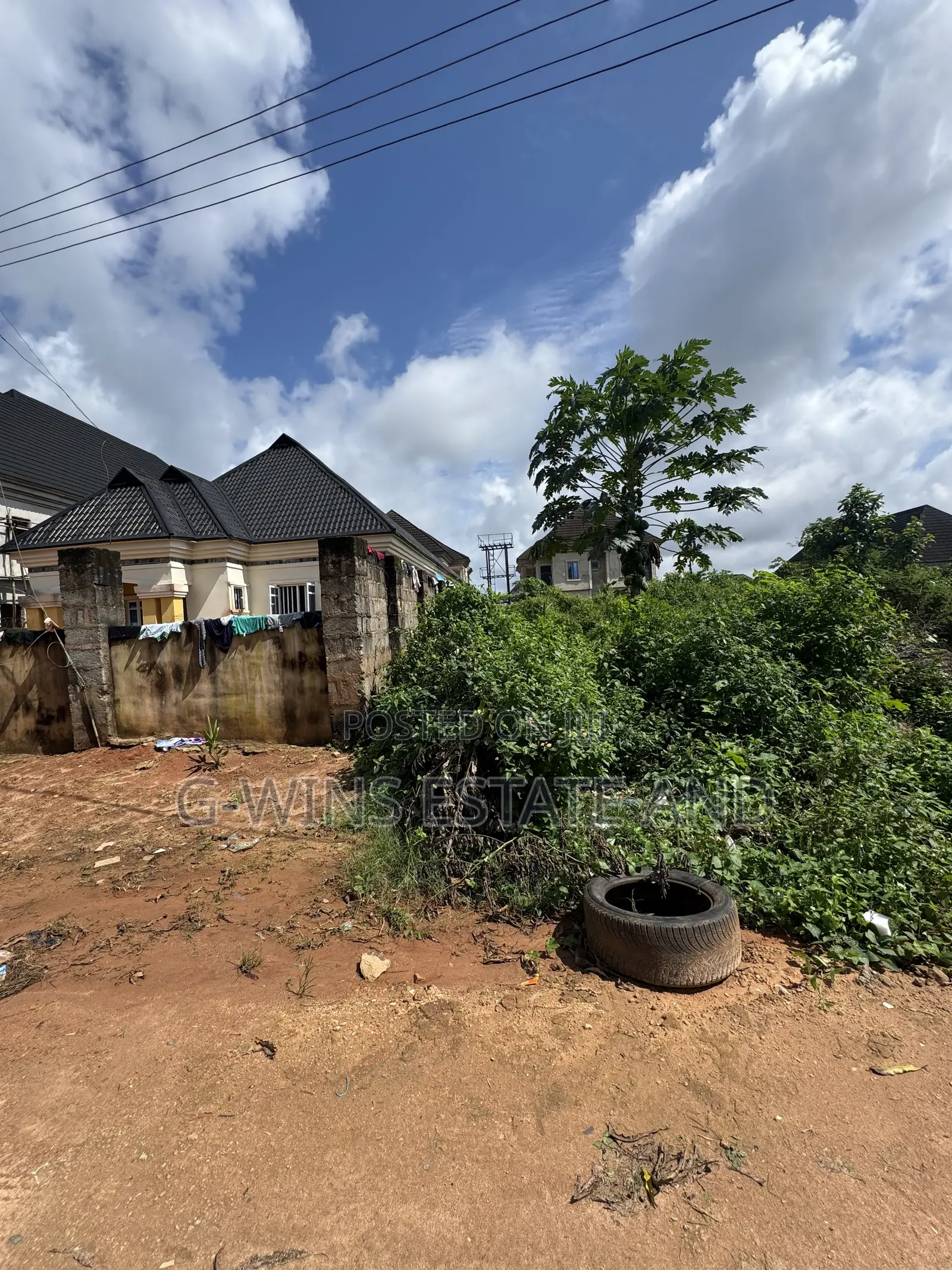 Half Plot of Land 50x100ft for Sale
