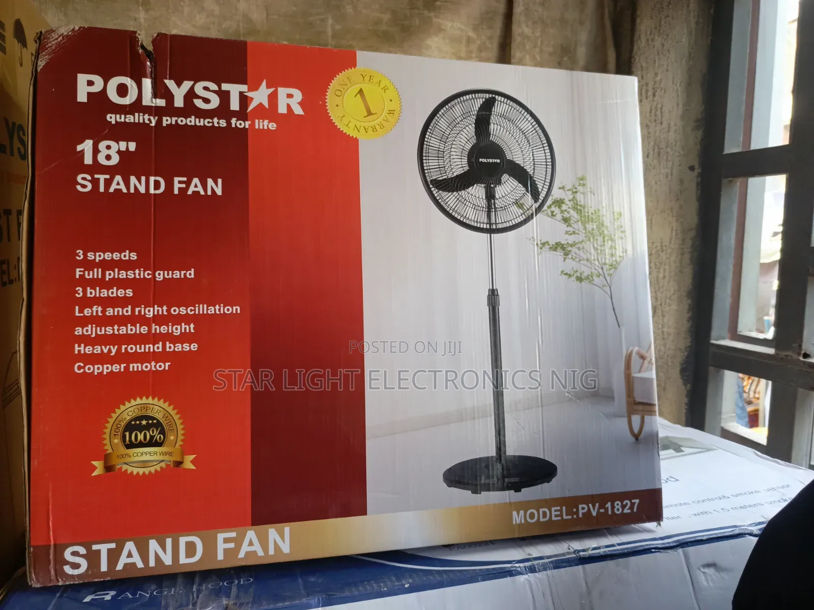 18 Inches Stand Fan Polystar
