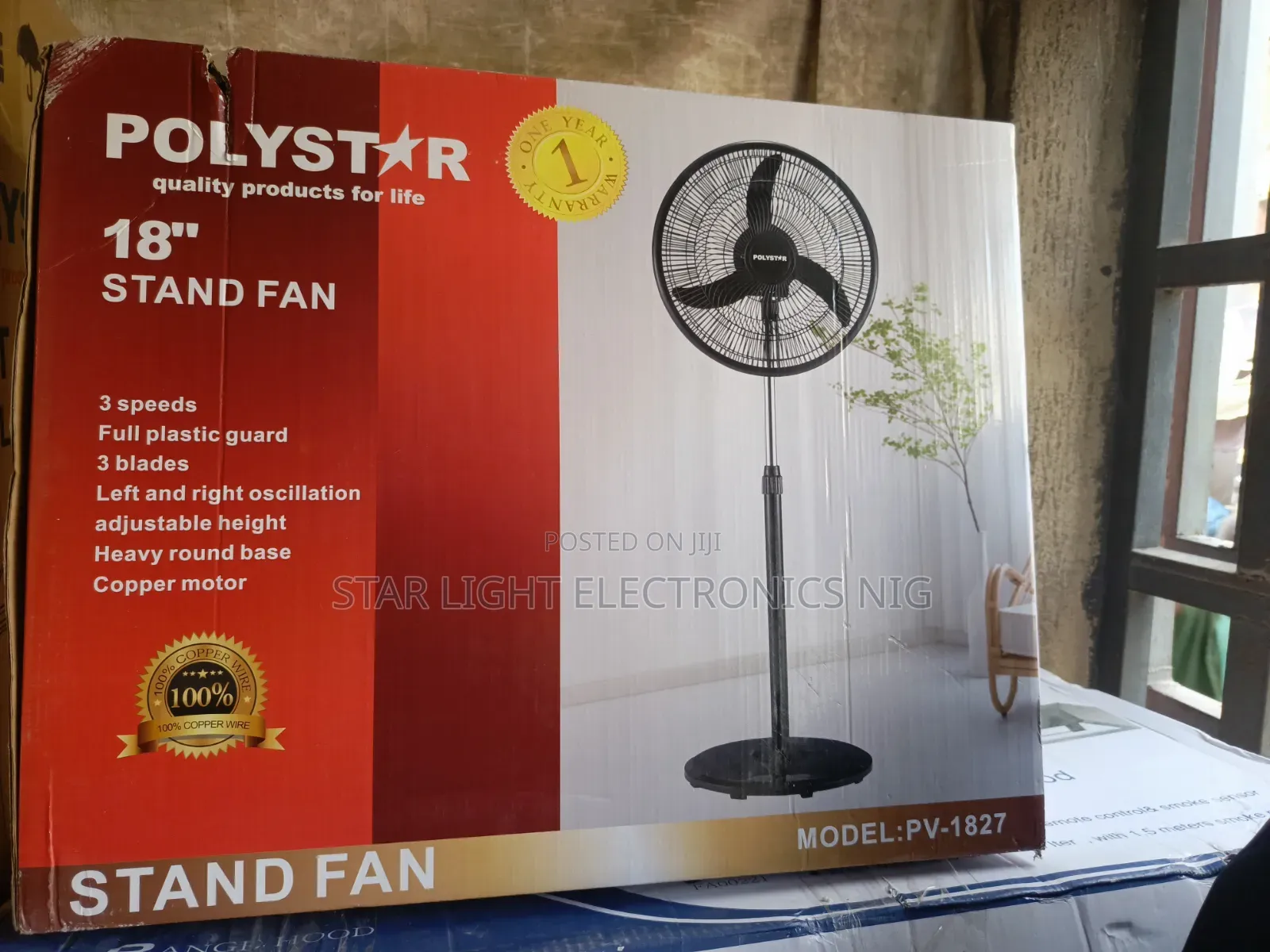 18 Inches Stand Fan Polystar
