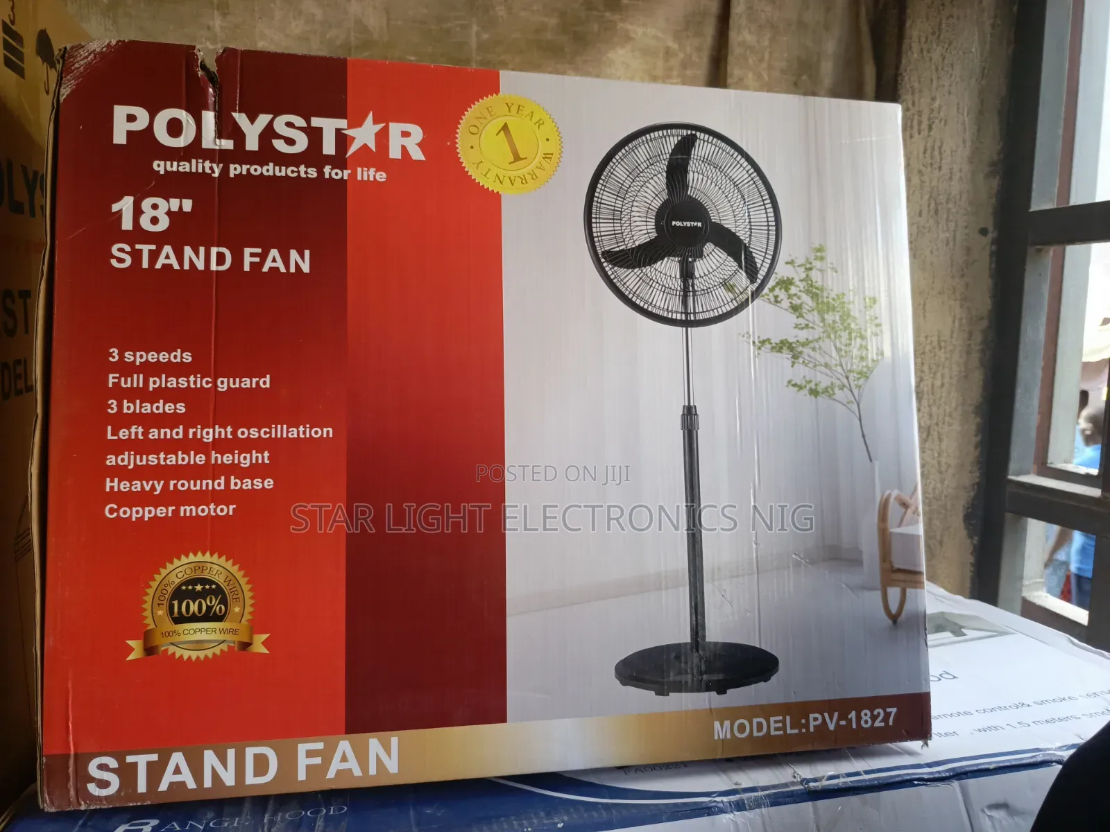 18 Inches Stand Fan Polystar