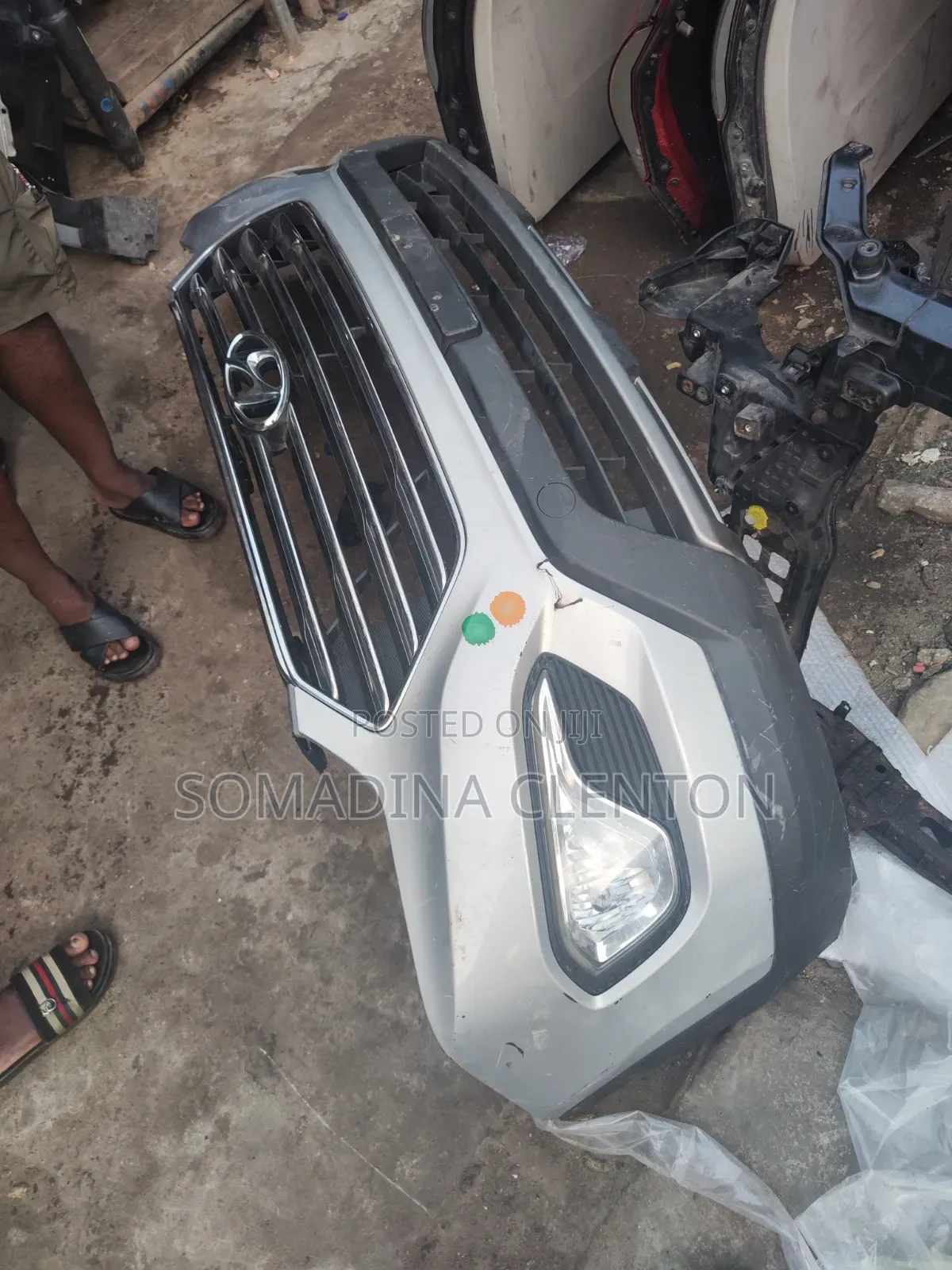 Complete Front Bumper Grand Santa Fe 2014 Model