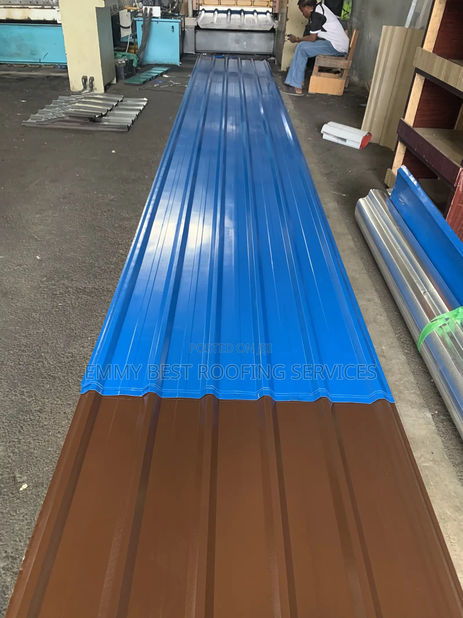 Best Blue 0.45mm Aluminum Longspan Roofing Sheet