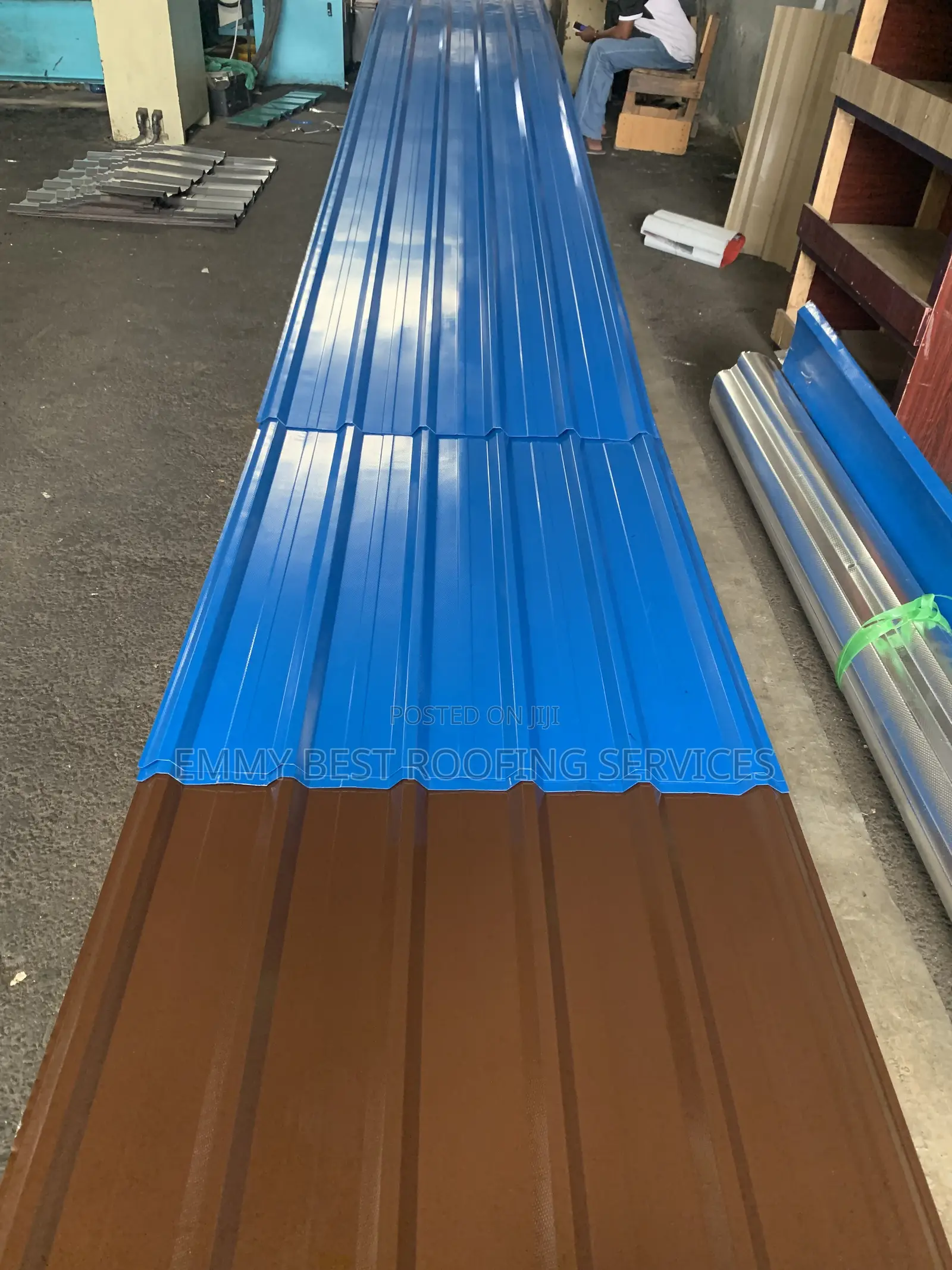 Best Blue 0.45mm Aluminum Longspan Roofing Sheet