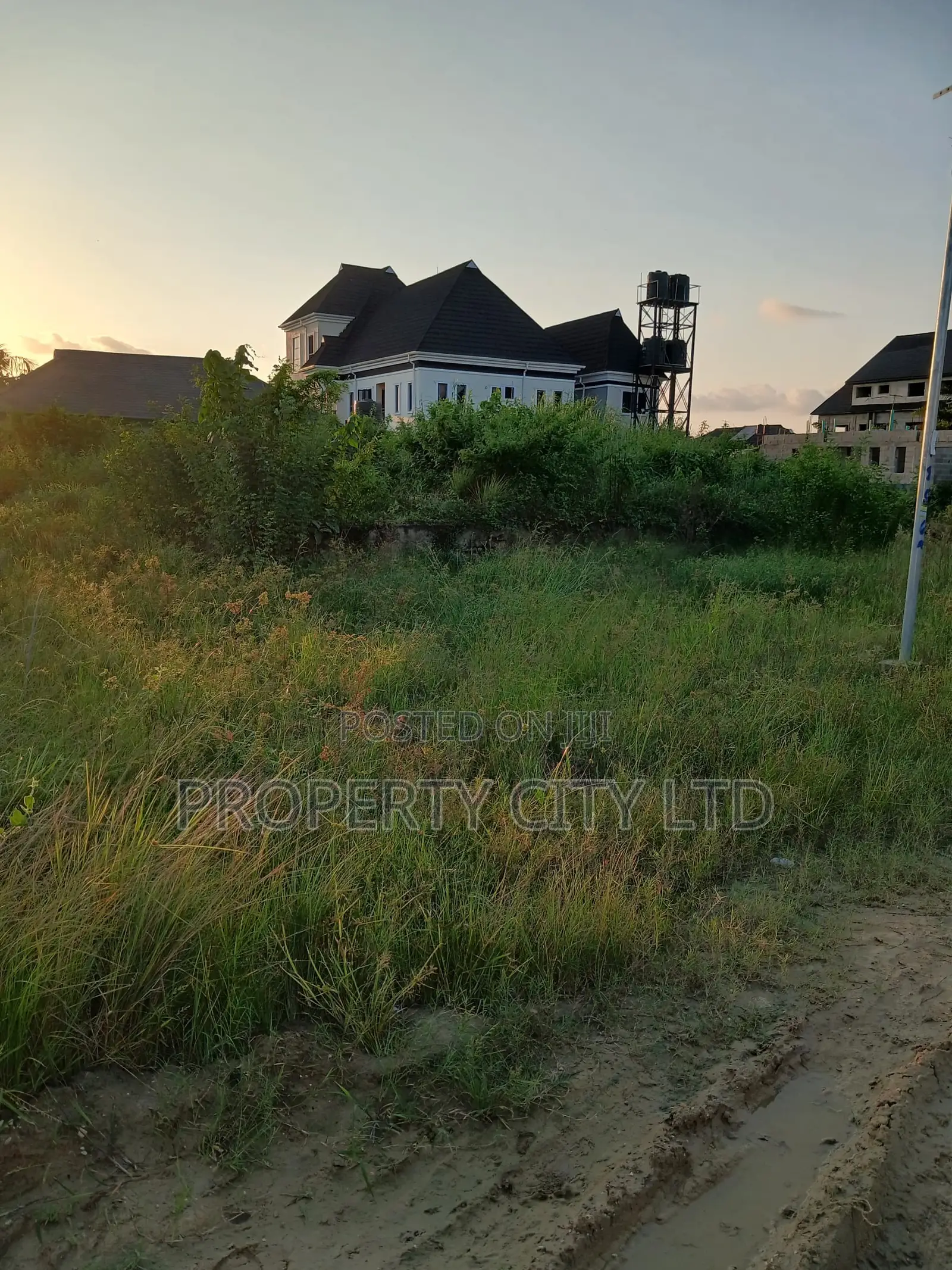A Full Plot of Land at Olu-Odo (With Raft Foundation)
