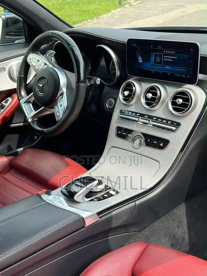 Mercedes-Benz C43 4Matic Coupe AWD (3.0L V6 9AM) 2018 White