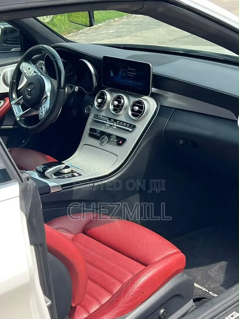 Mercedes-Benz C43 4Matic Coupe AWD (3.0L V6 9AM) 2018 White