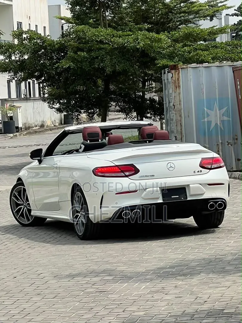 Mercedes-Benz C43 4Matic Coupe AWD (3.0L V6 9AM) 2018 White