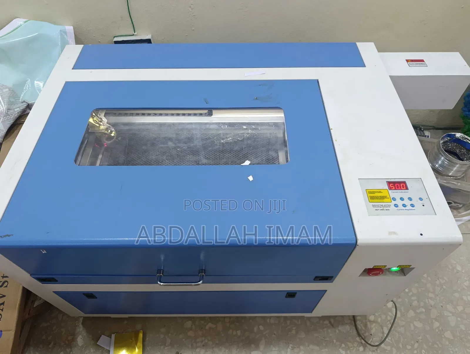 60W Laser Cutting Machine With Follow-Come Accessories