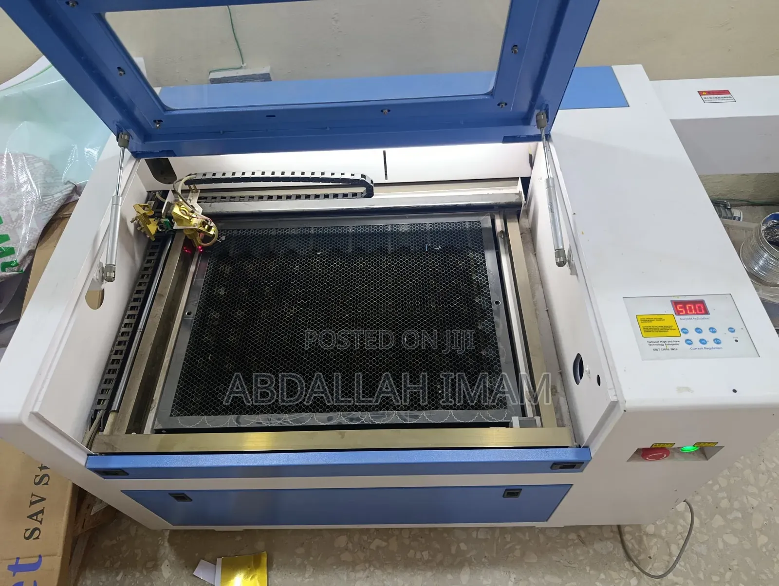 60W Laser Cutting Machine With Follow-Come Accessories